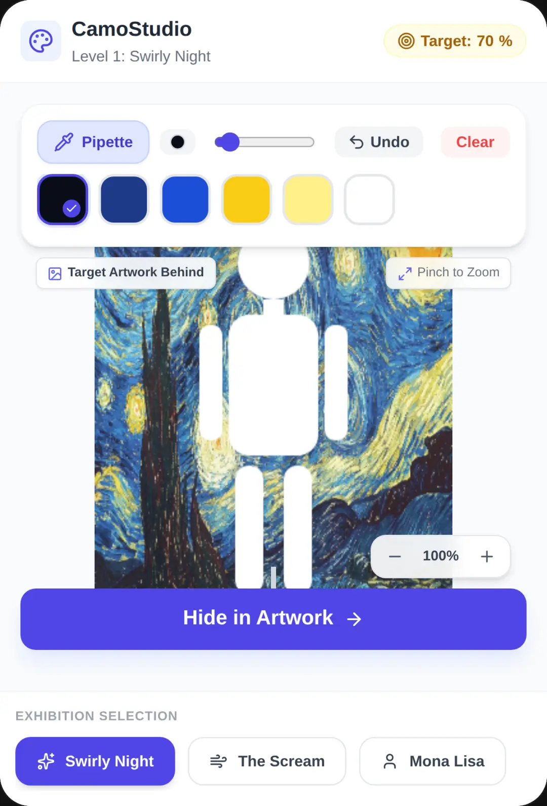 Art Camouflage: Hide the Mannequin cover