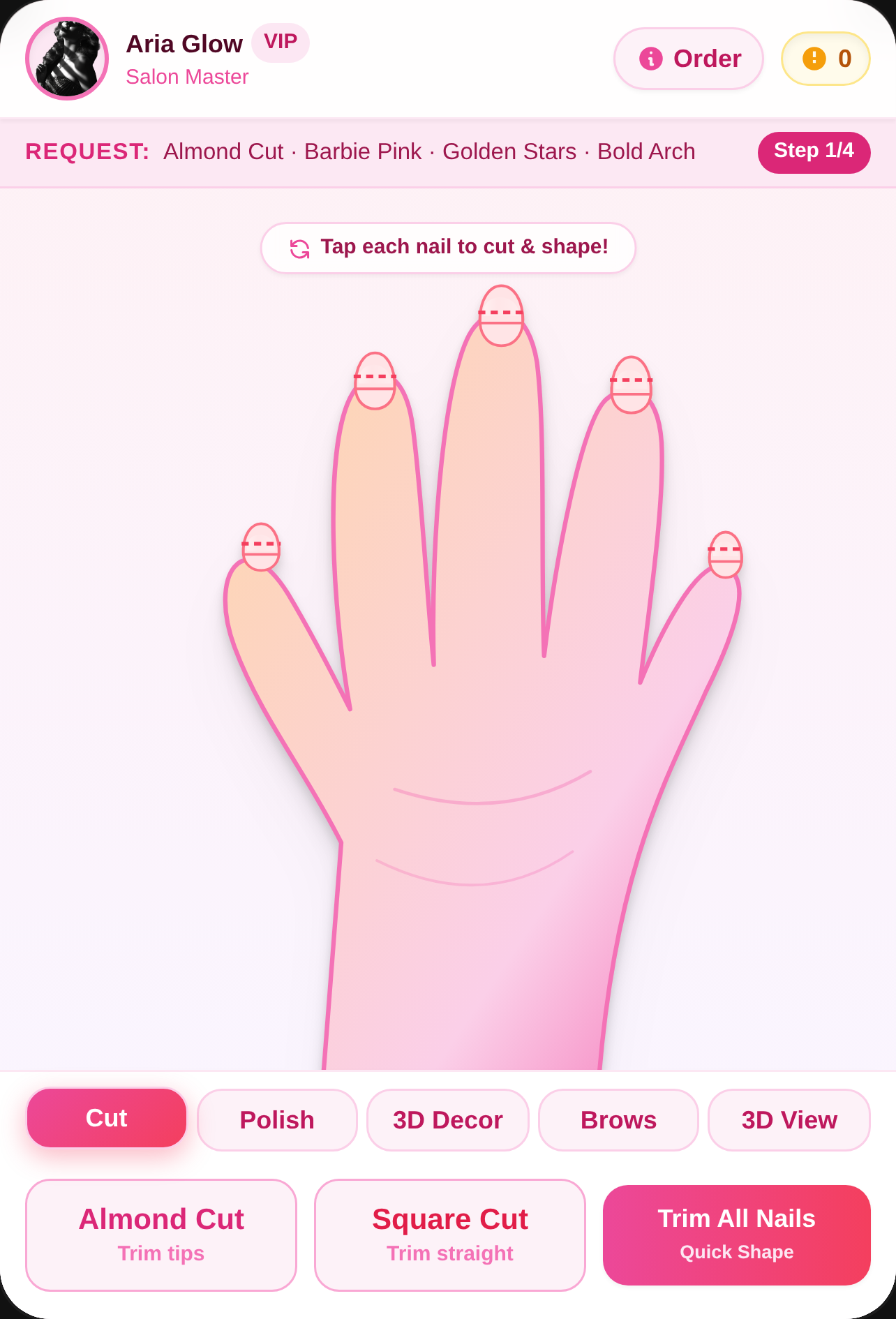 Glamour Salon - Nails & Makeup Studio cover