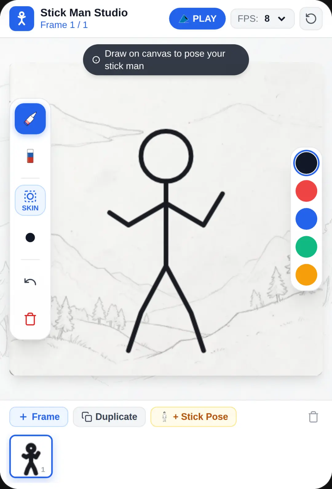 Stick Man Animation Studio cover