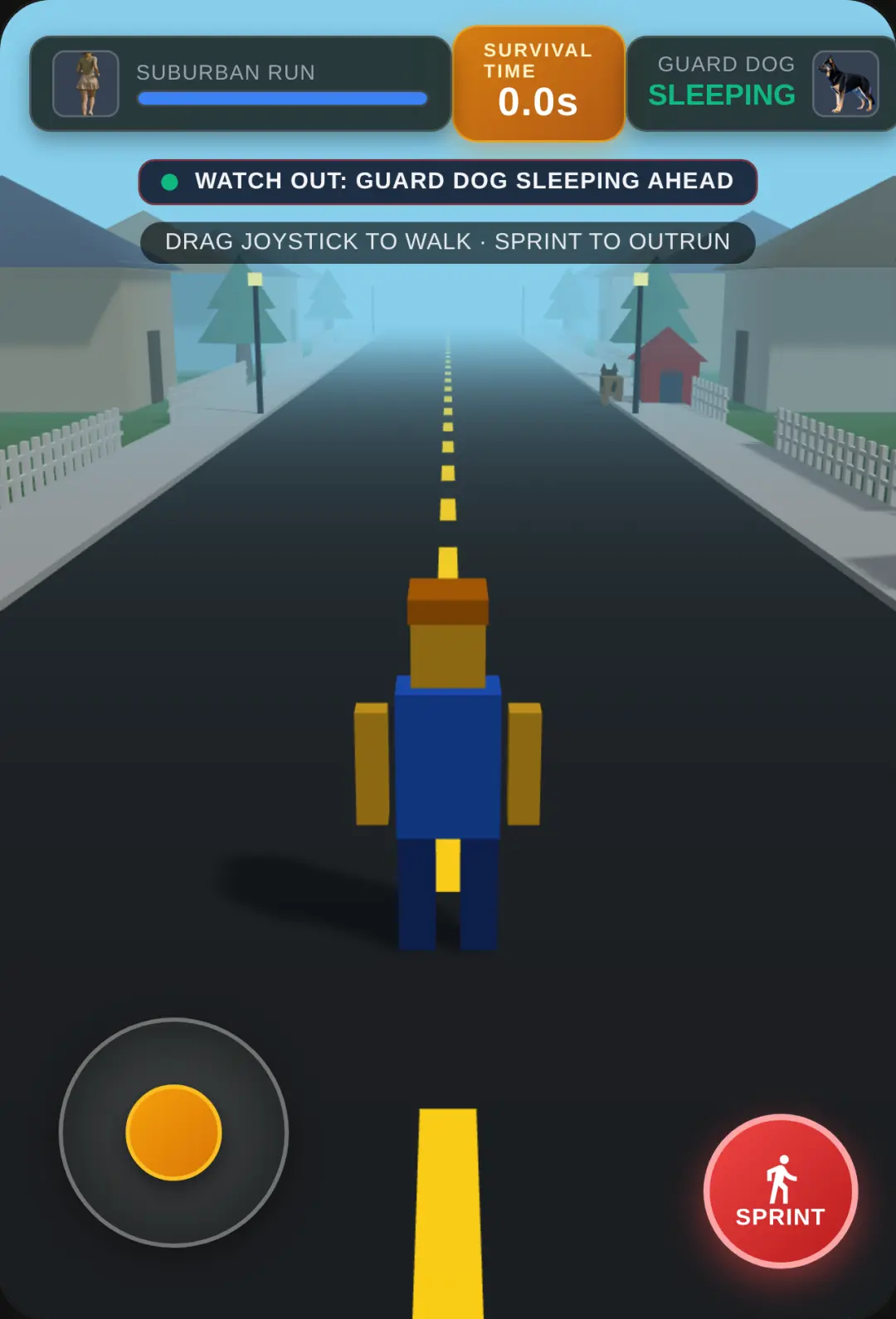 Suburban Dog Chase 3D cover