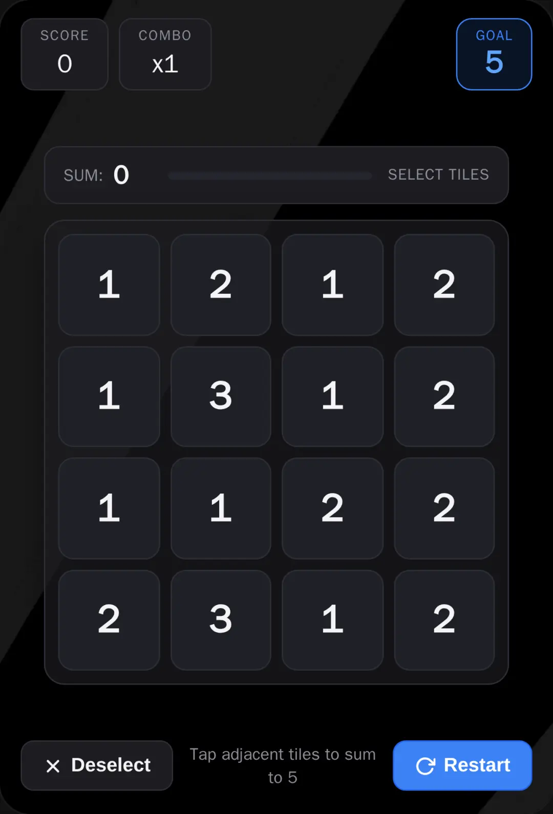 Get 5 - Minimalist Math Puzzle cover