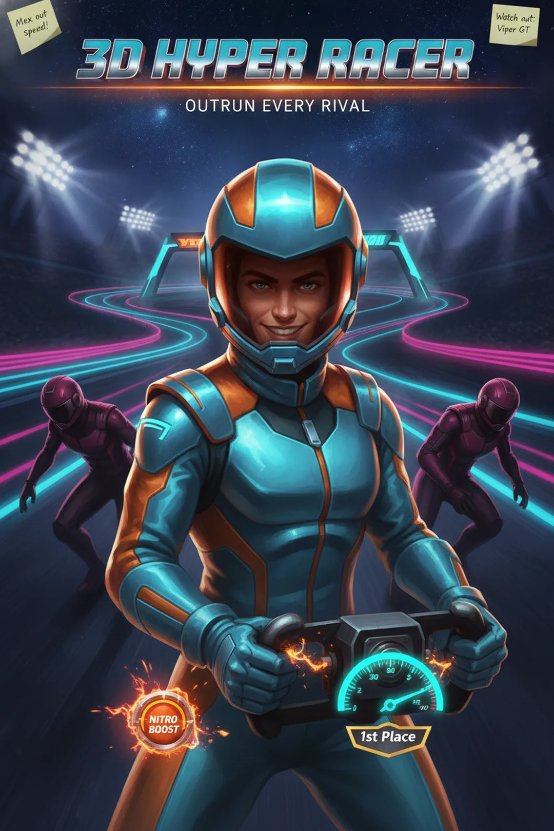 3D Hyper Racer cover