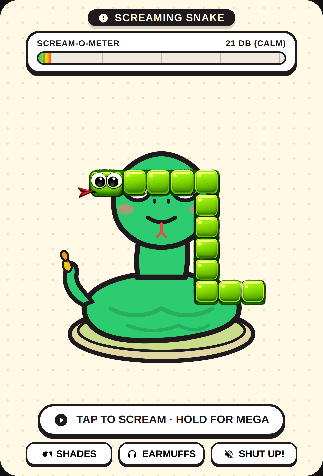 Screaming Snake Toy cover