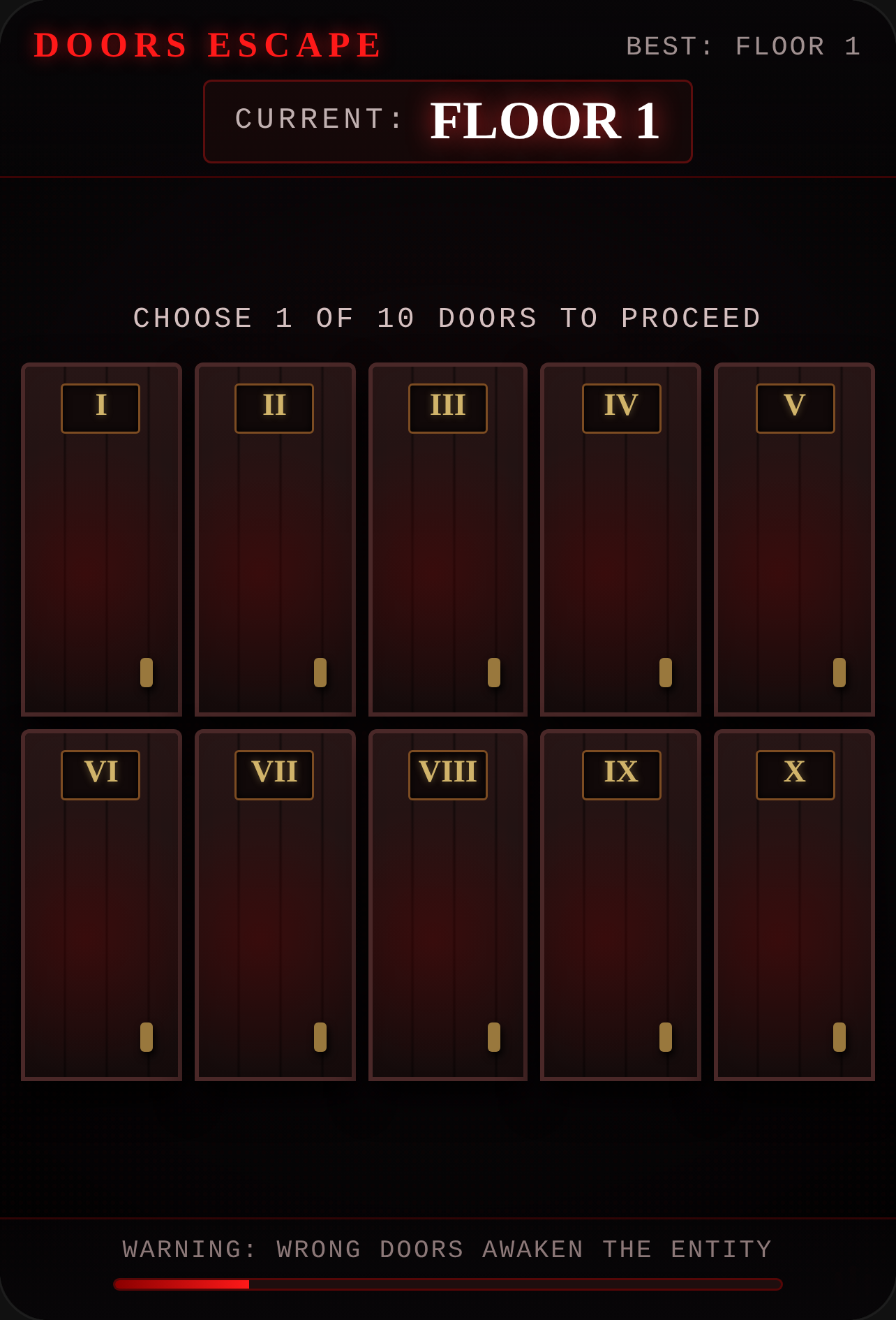DOORS: HORROR ESCAPE cover
