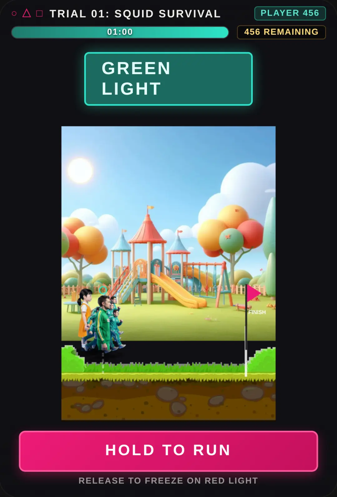 Squid Game: Red Light, Green Light cover