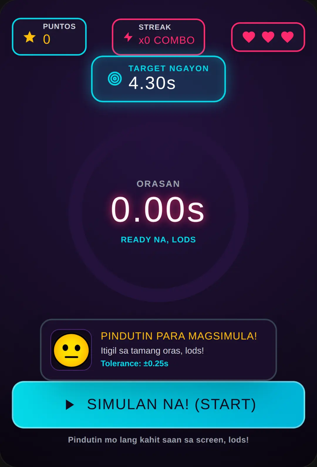 Pintig: Pinoy Timer Rush cover