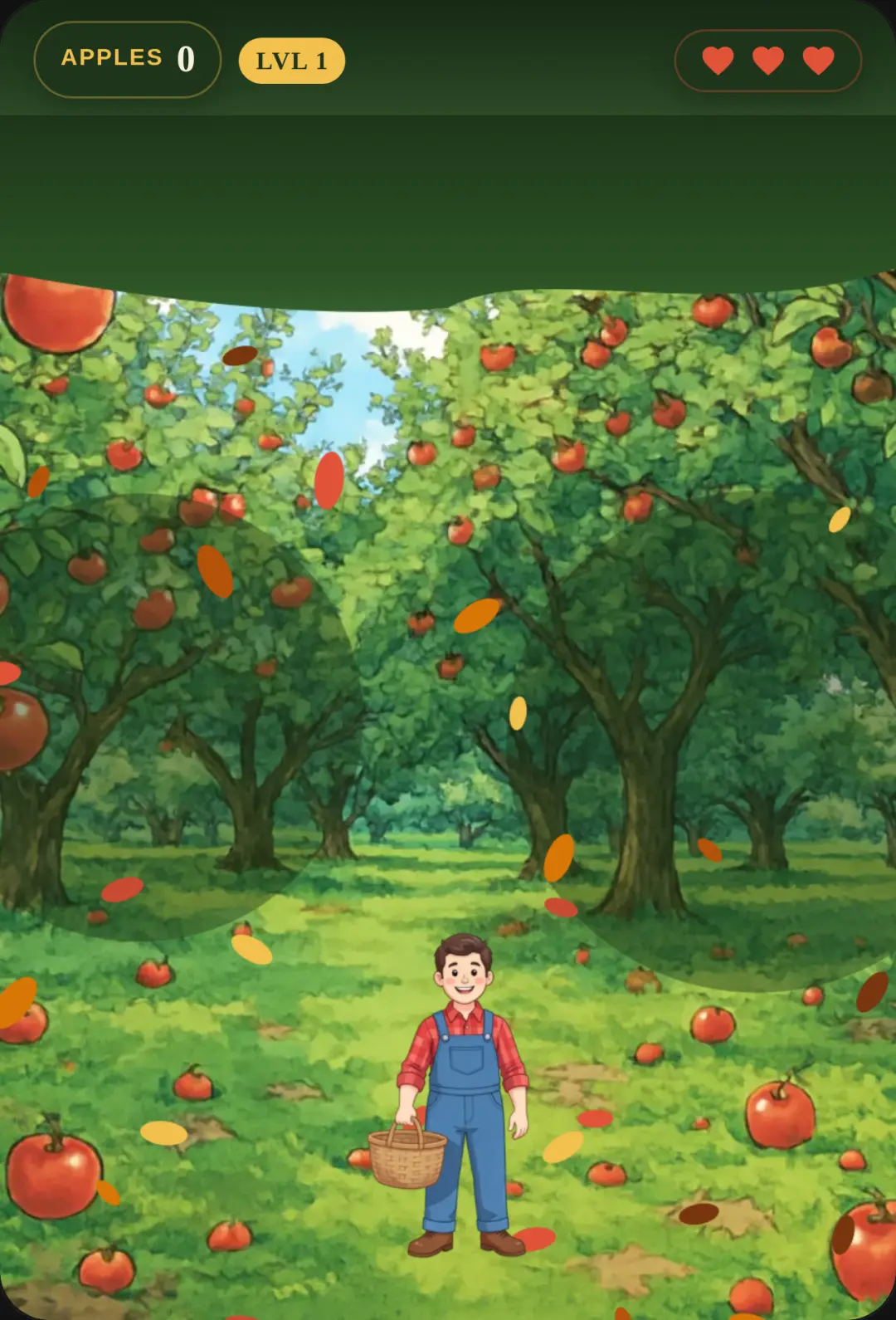 Autumn Orchard - Catch Apples cover