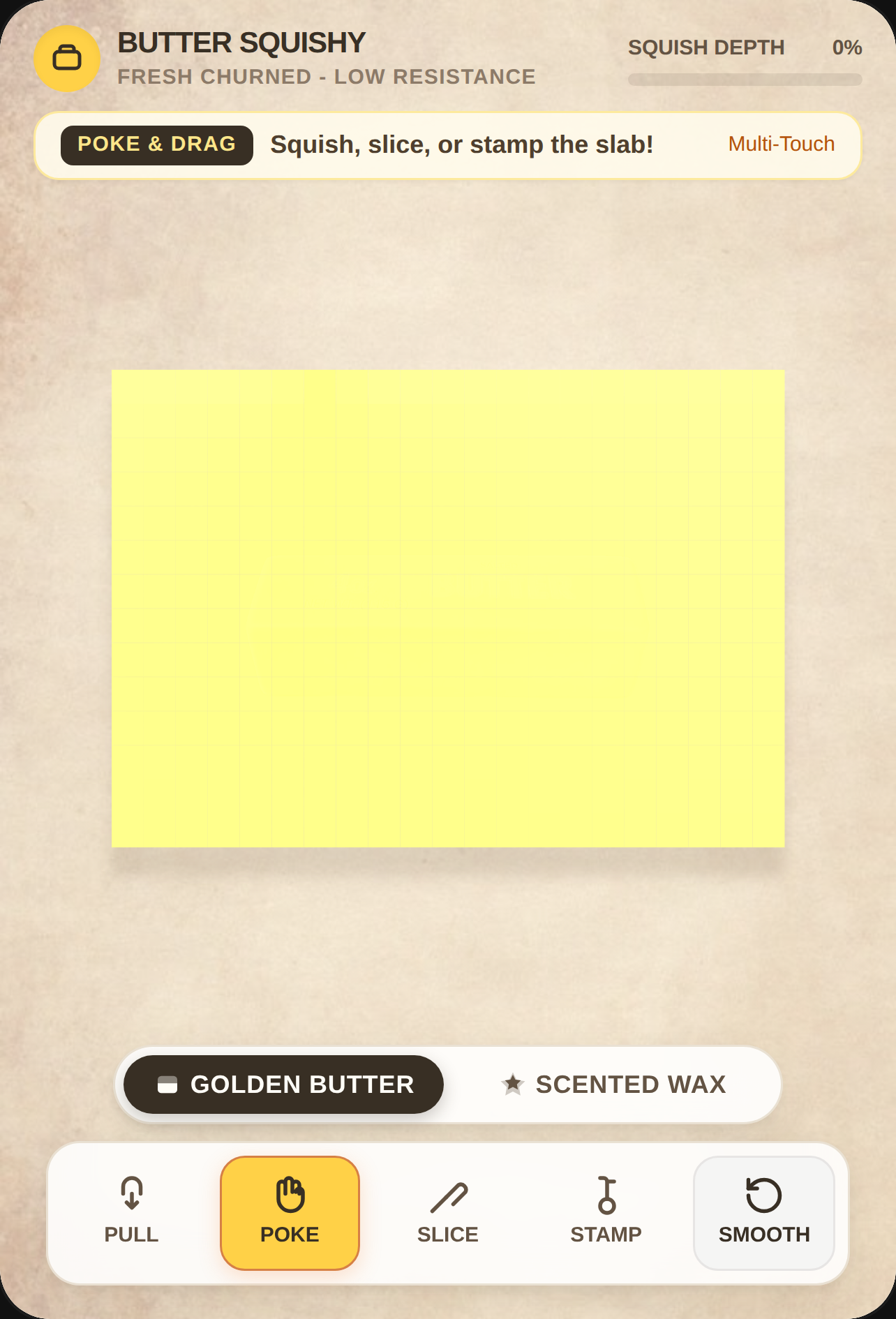 Butter and Wax Squishy cover