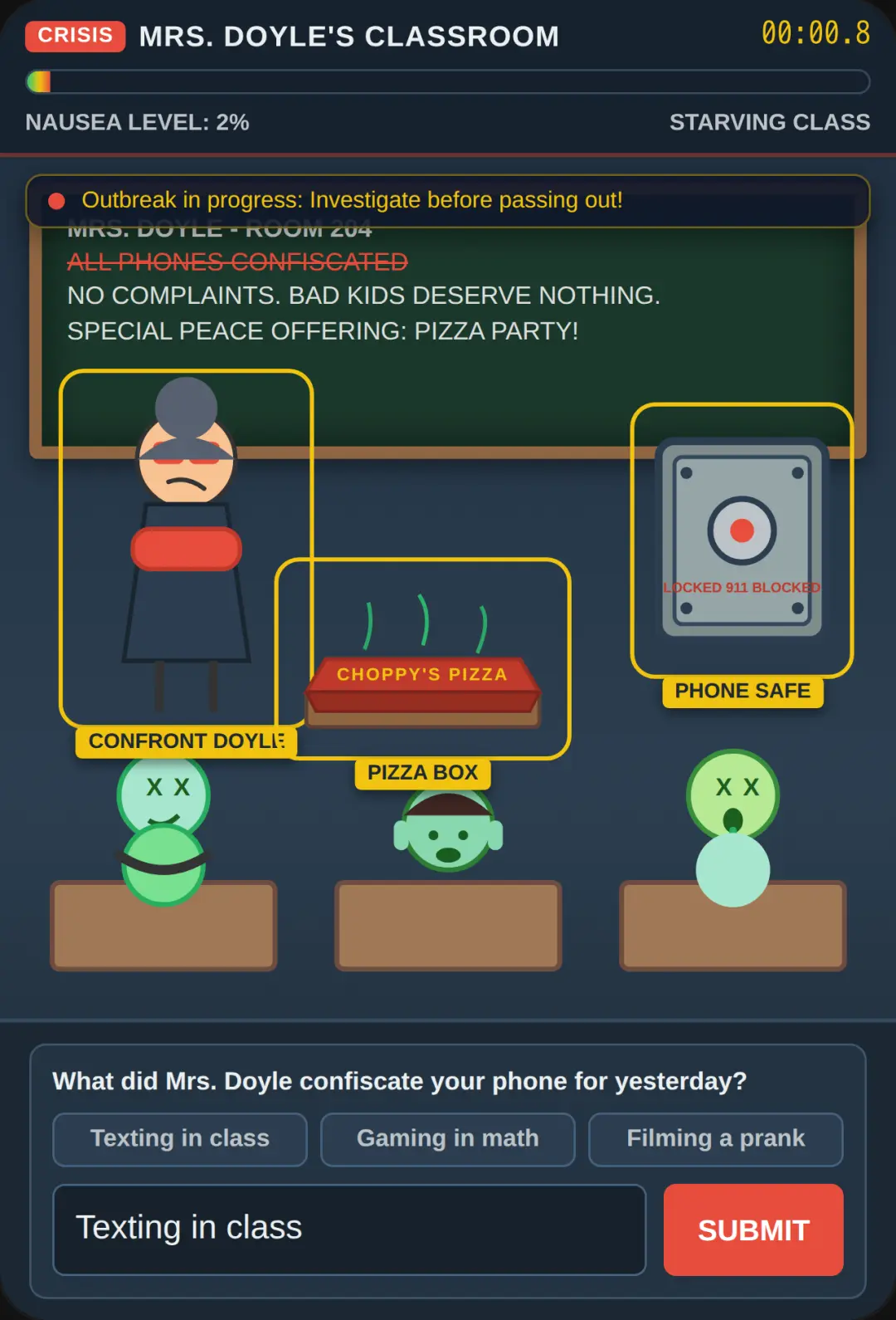 Did She Poison The Pizza: Classroom Incident cover