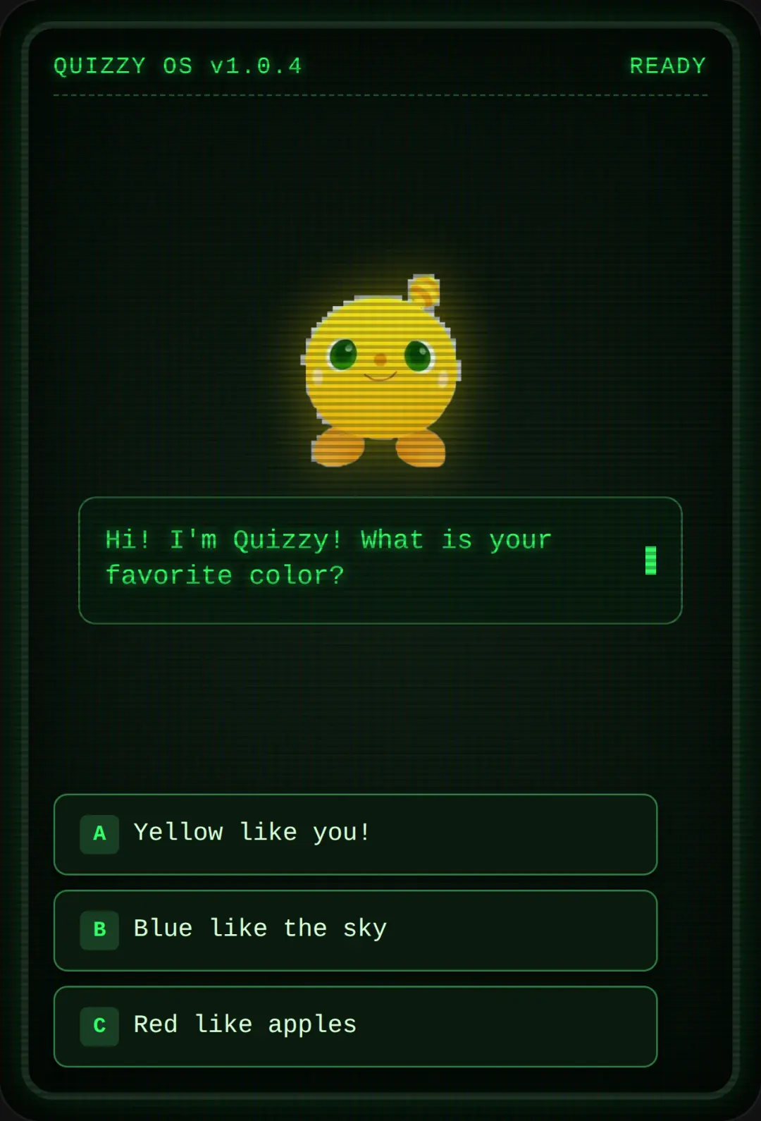 Quizzy's Mystery Computer cover