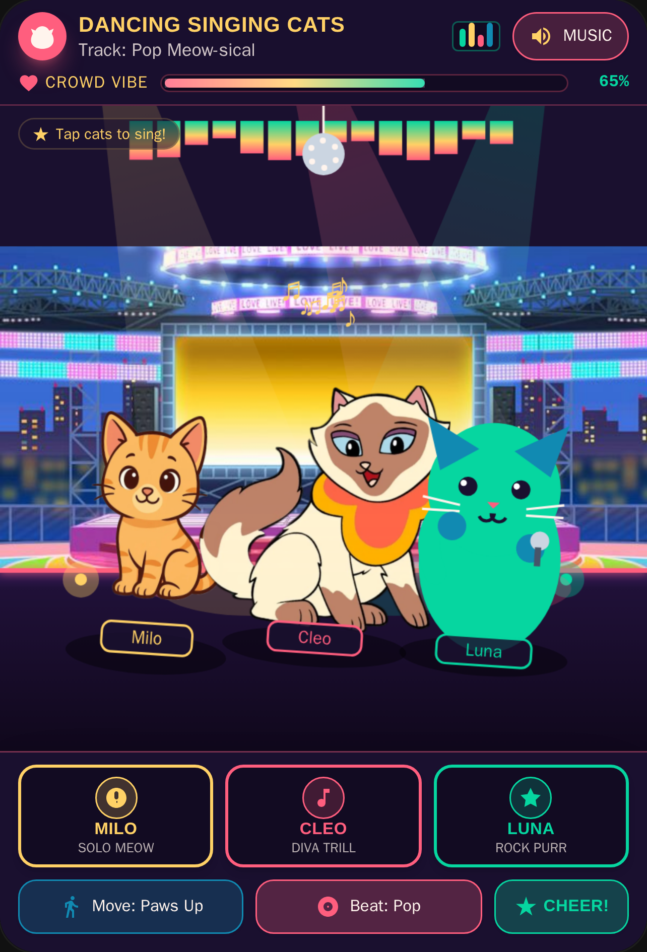 Dancing Singing Cats cover