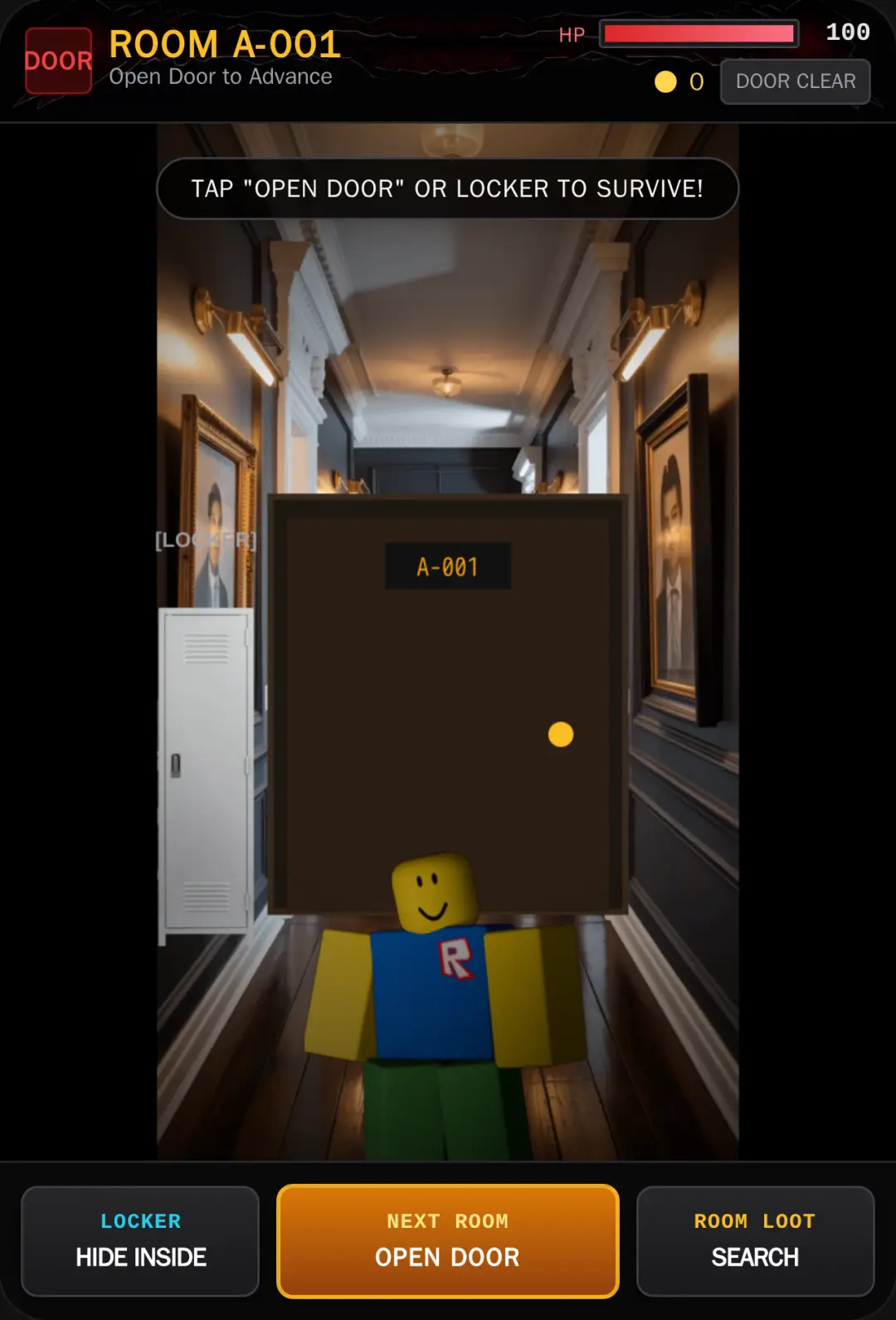 DOORS: ROOMS Survival cover