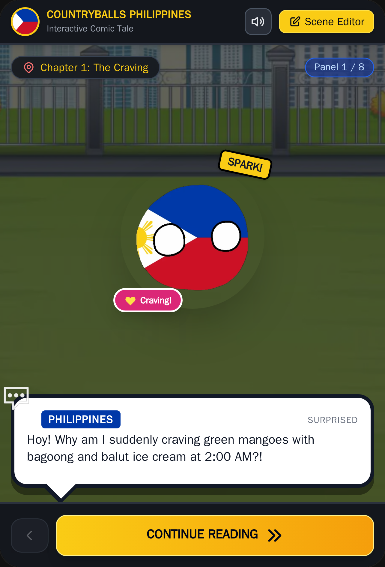 Countryballs Story: Philippines Expecting cover