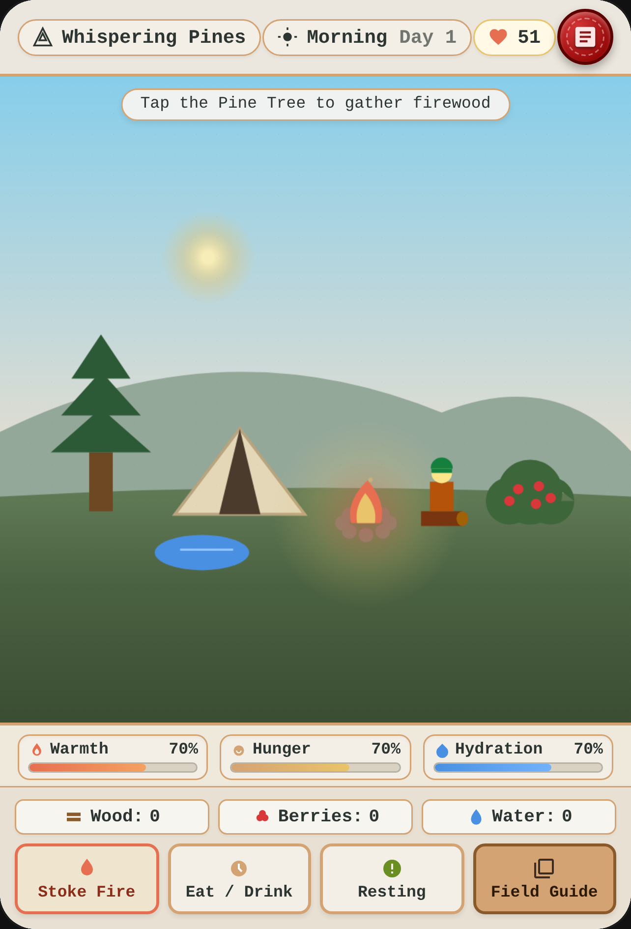 The Life Camping Game cover