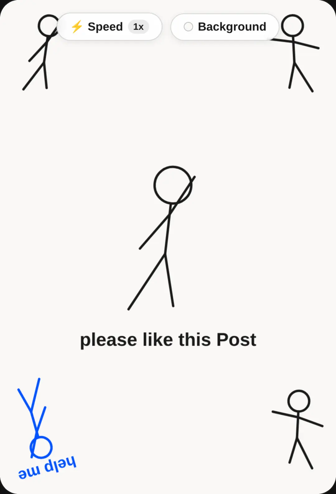 Stick Man Doing Nothing cover