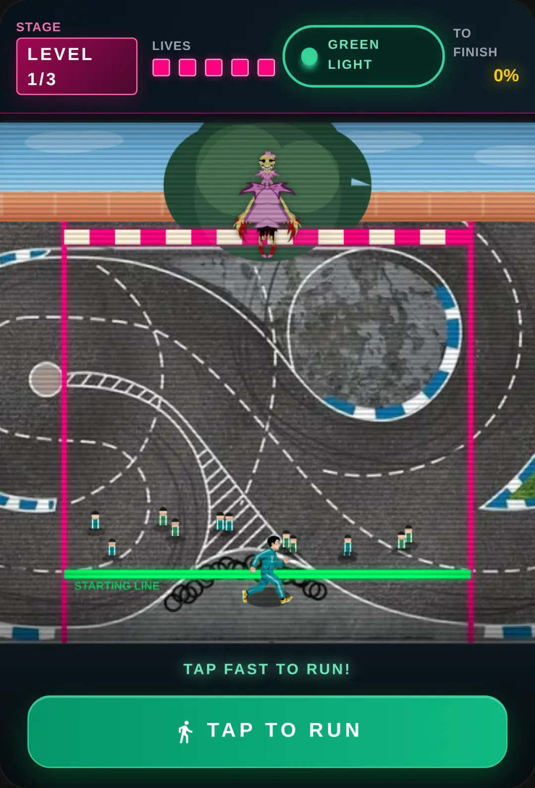 Squid Game: Red Light Green Light cover