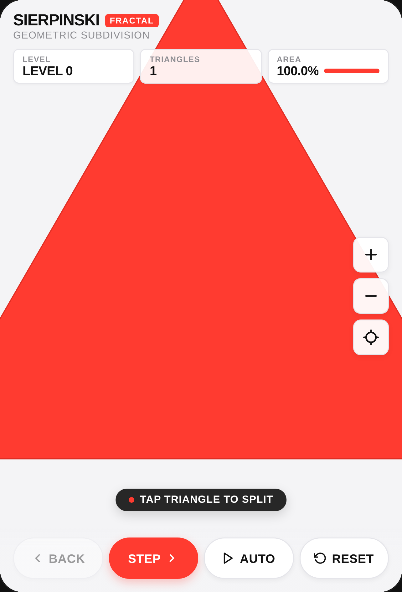 Sierpinski Fractal Explorer cover