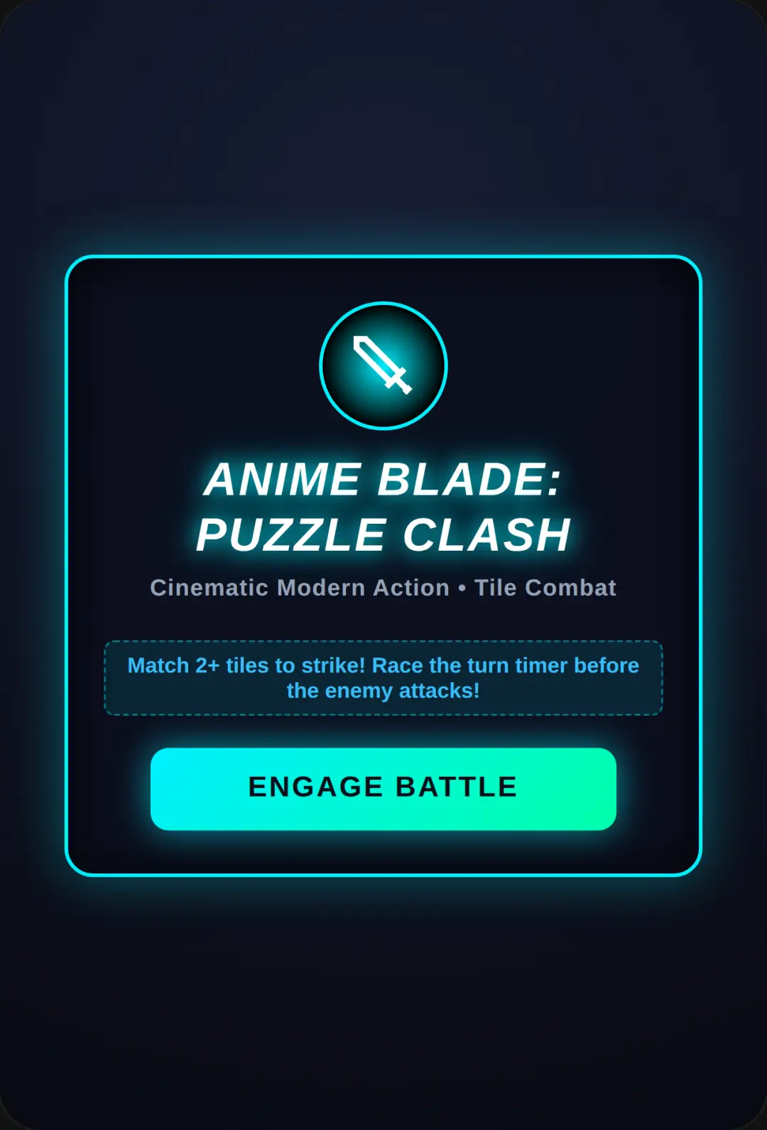 Anime Blade: Puzzle Clash cover