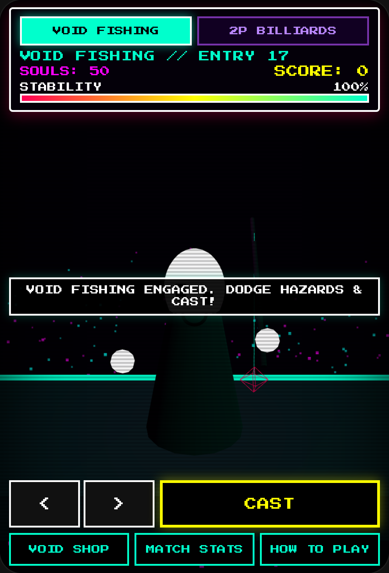 ENTRY NUMBER 17: GASTER FISHING & VOID BILLIARDS MULTIPLAYER cover