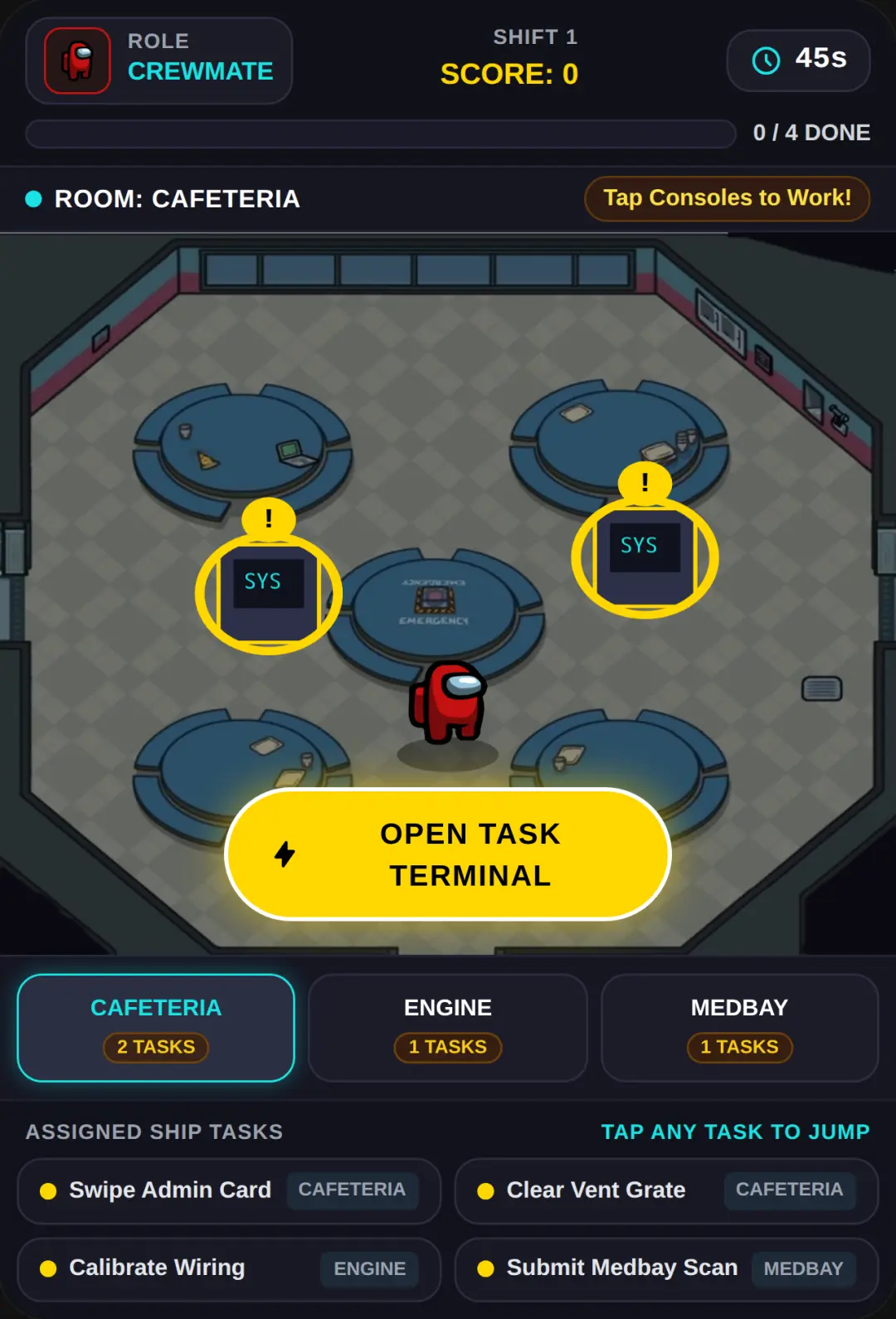 Crewmate Space Task Simulator cover