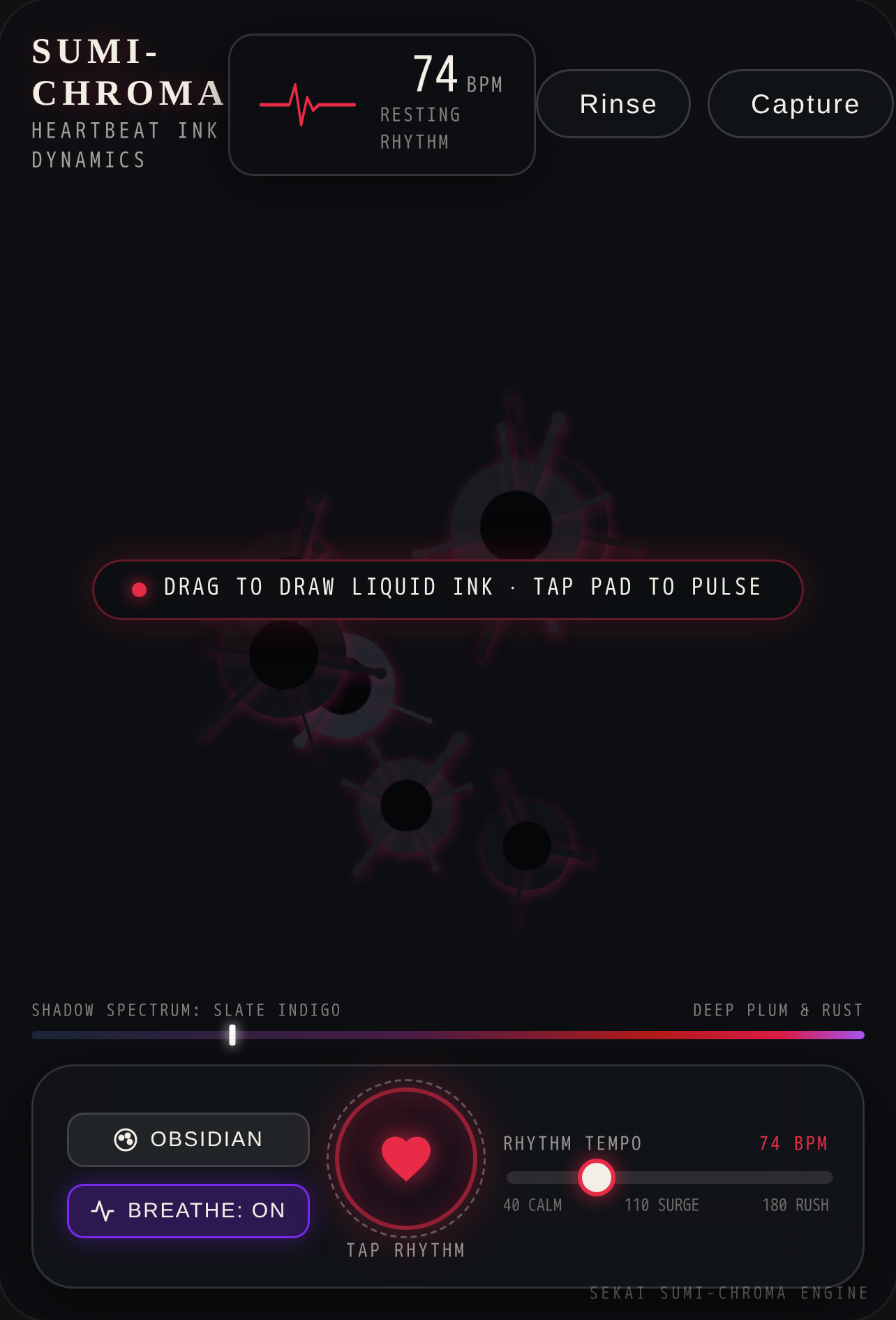 Sumi-Chroma: Heartbeat Liquid Ink cover