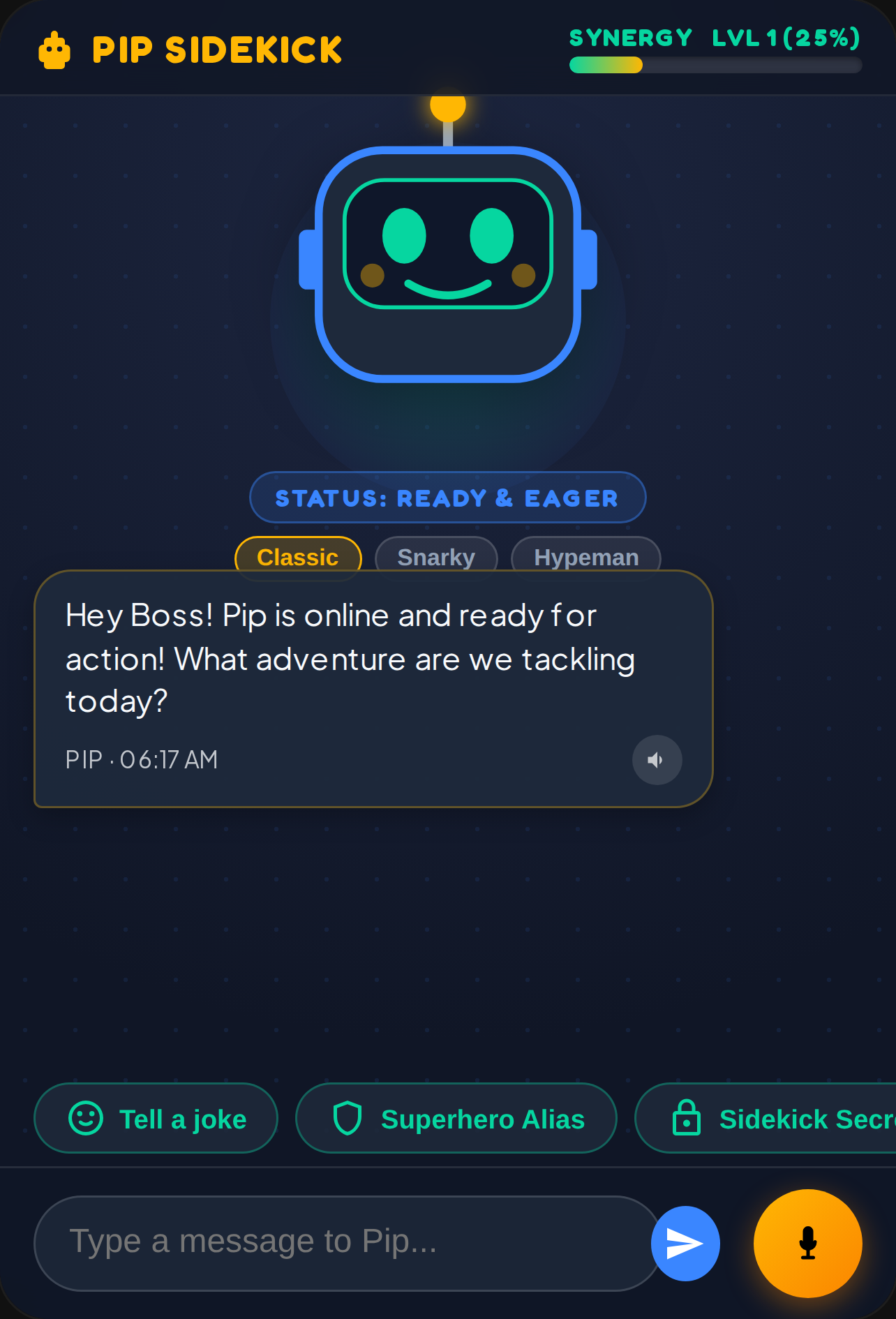 Pip - Playful AI Sidekick cover