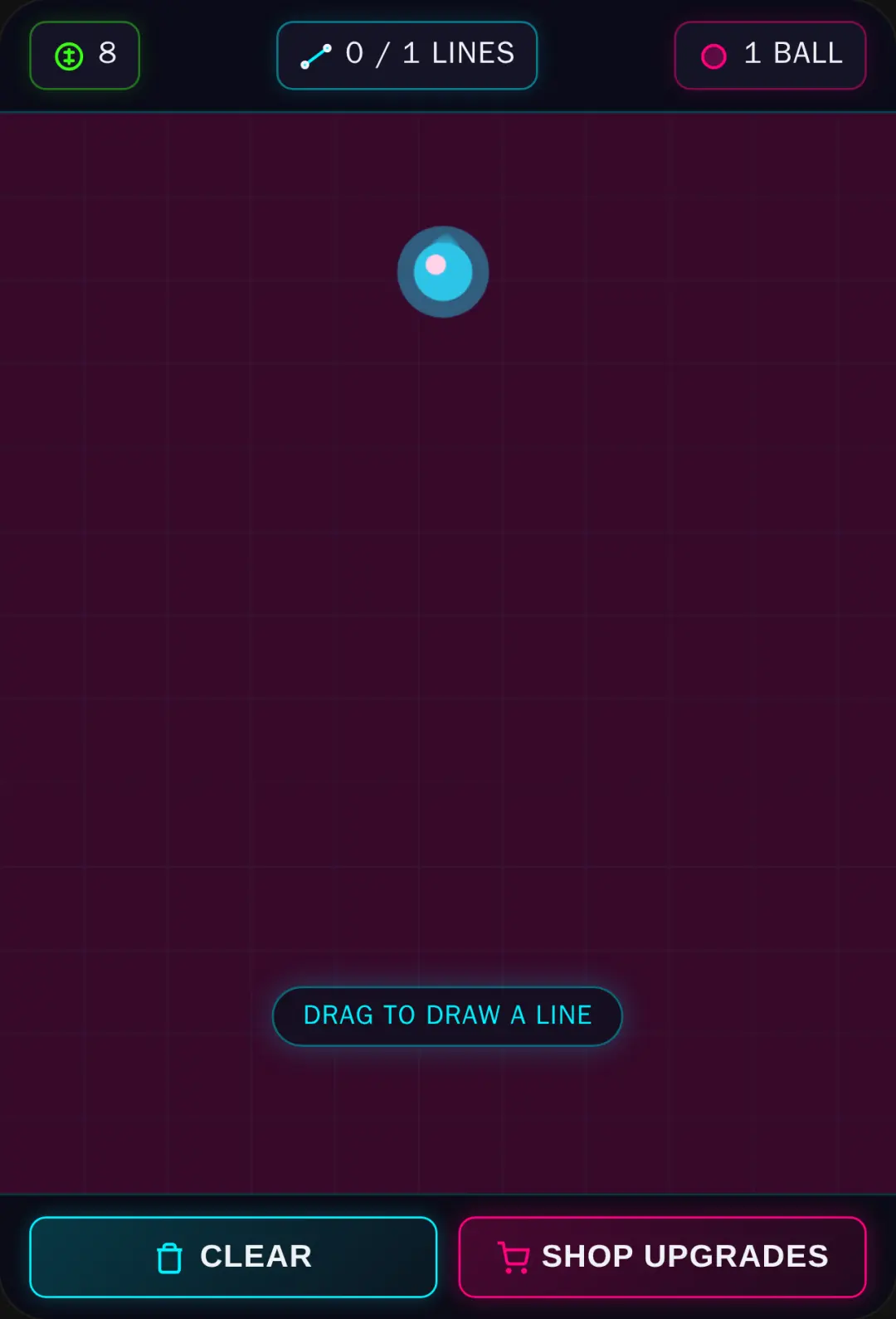 Neon Bounce - Line Physics cover