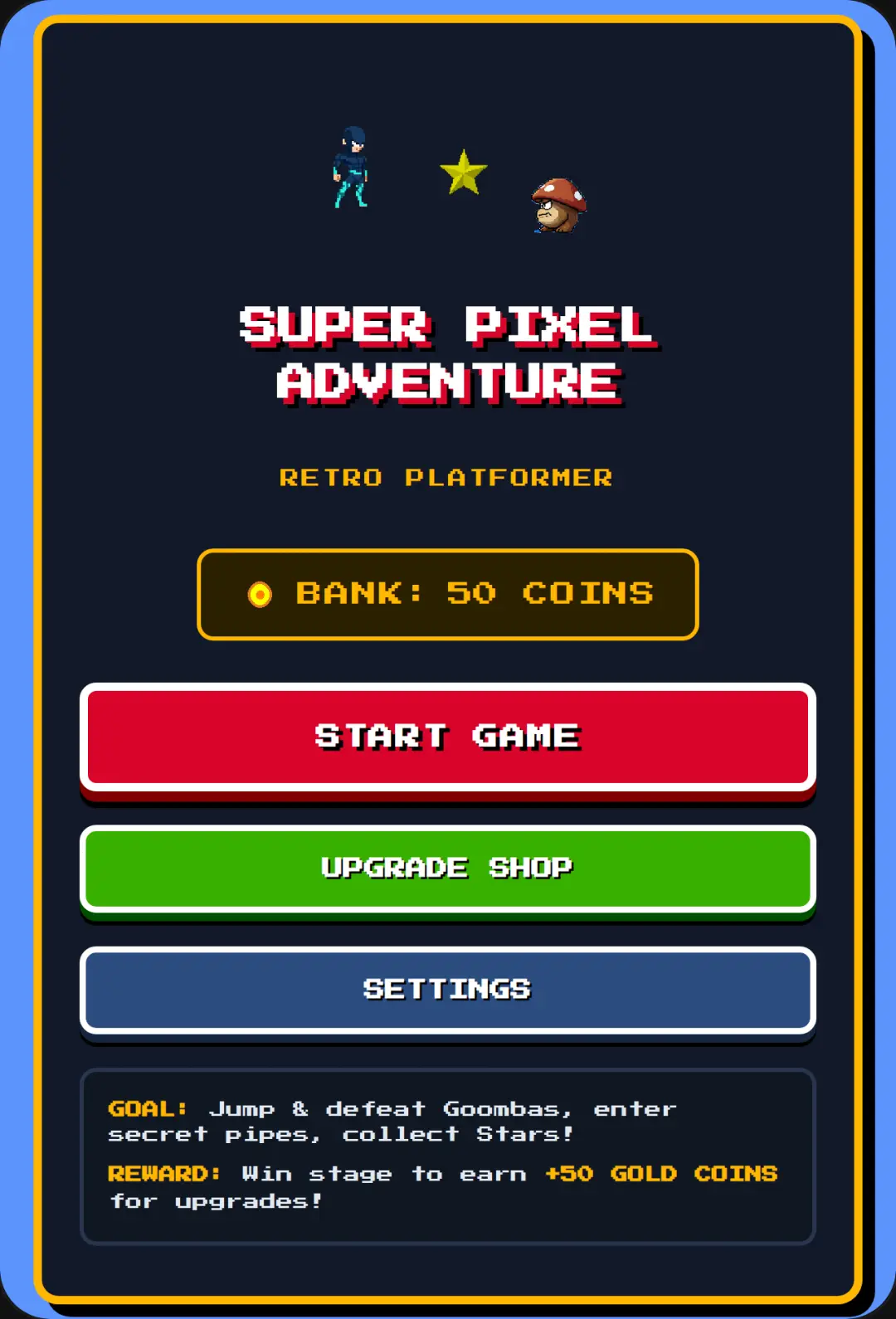 Super Pixel Adventure cover