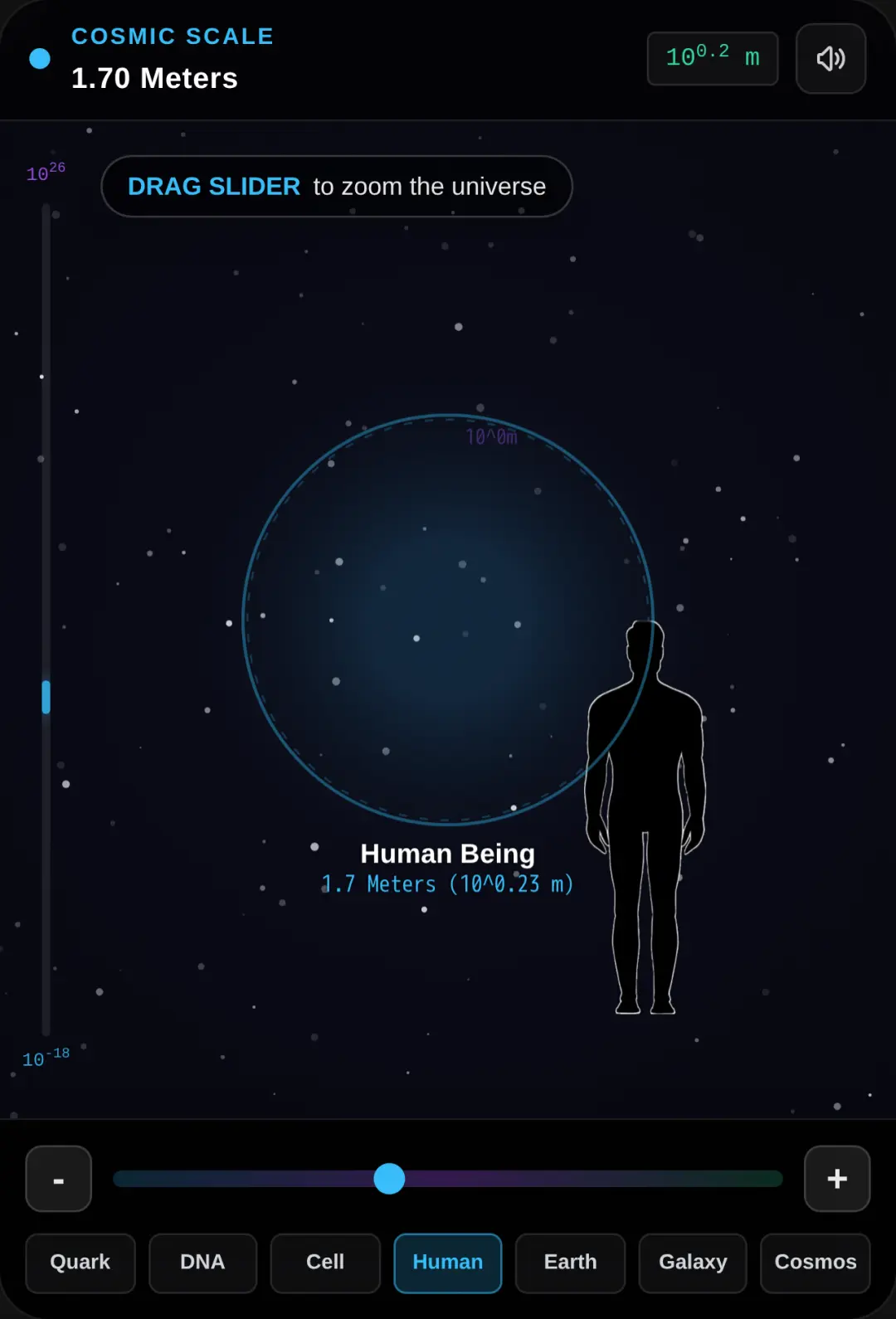 Cosmic Scale - Endless Universe Zoom cover