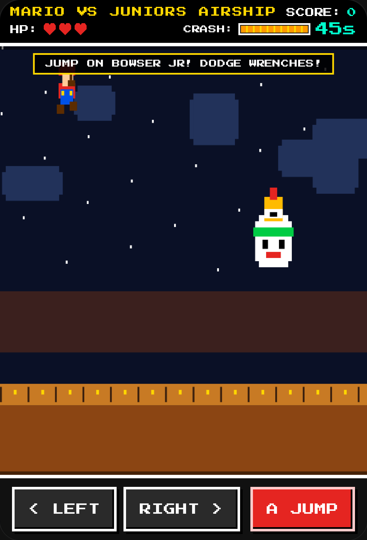 Mario vs Junior's Airship cover