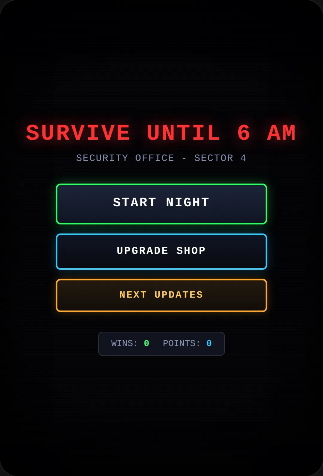 Survive Until 6 AM - Security Office updated cover
