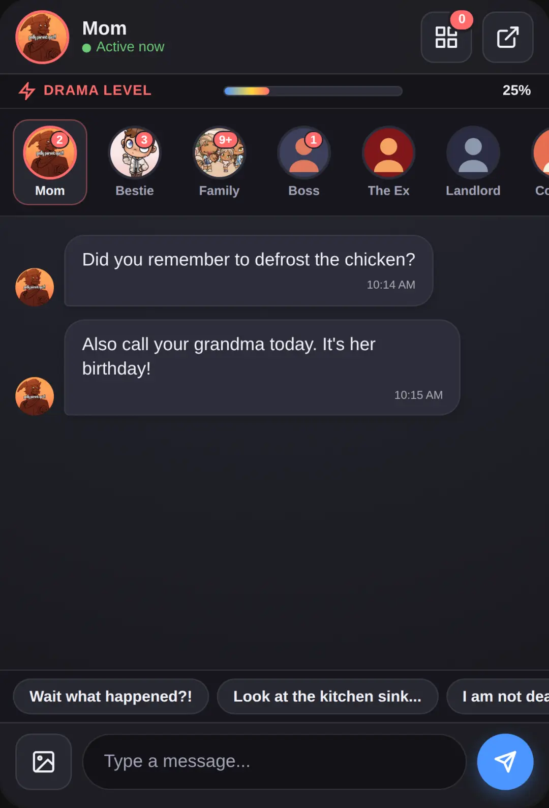 DramaChat 12 - Chat Simulator cover