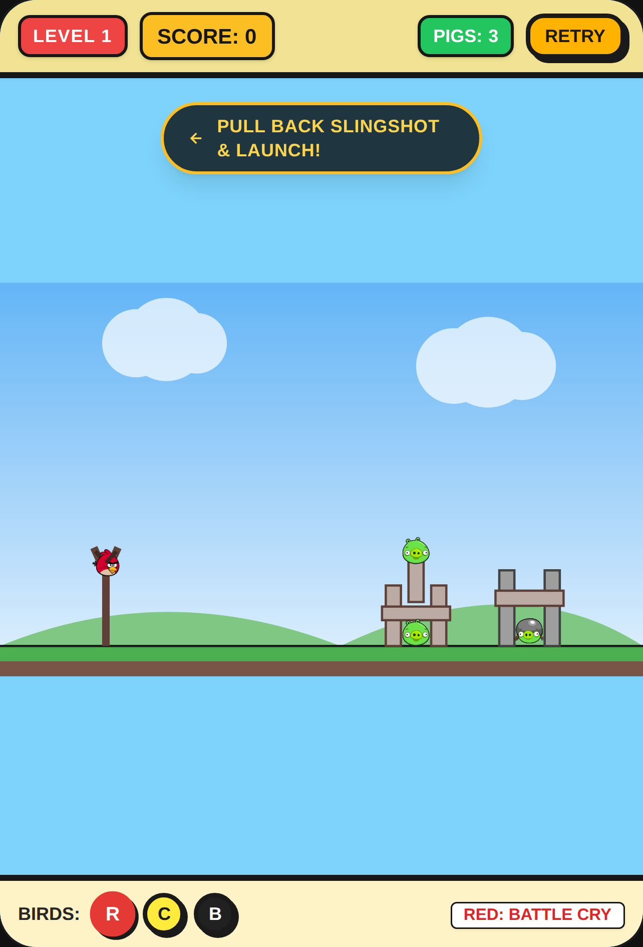 Angry Birds Slingshot Blitz cover