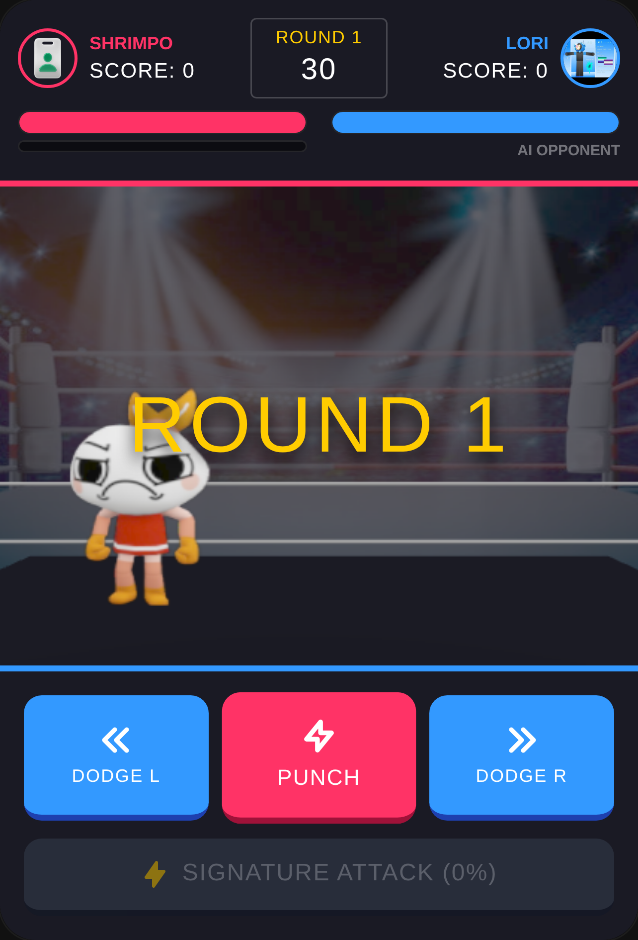 Shrimpo Vs Lori Boxing 3D cover