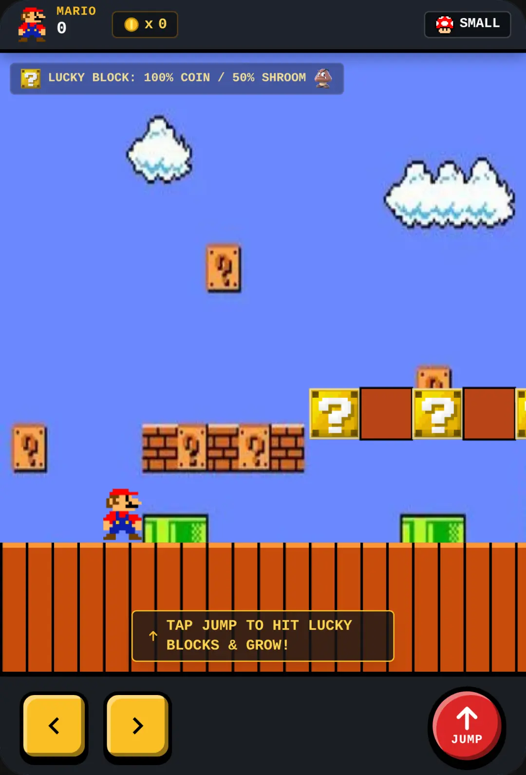 Mario Lucky Block Platformer cover