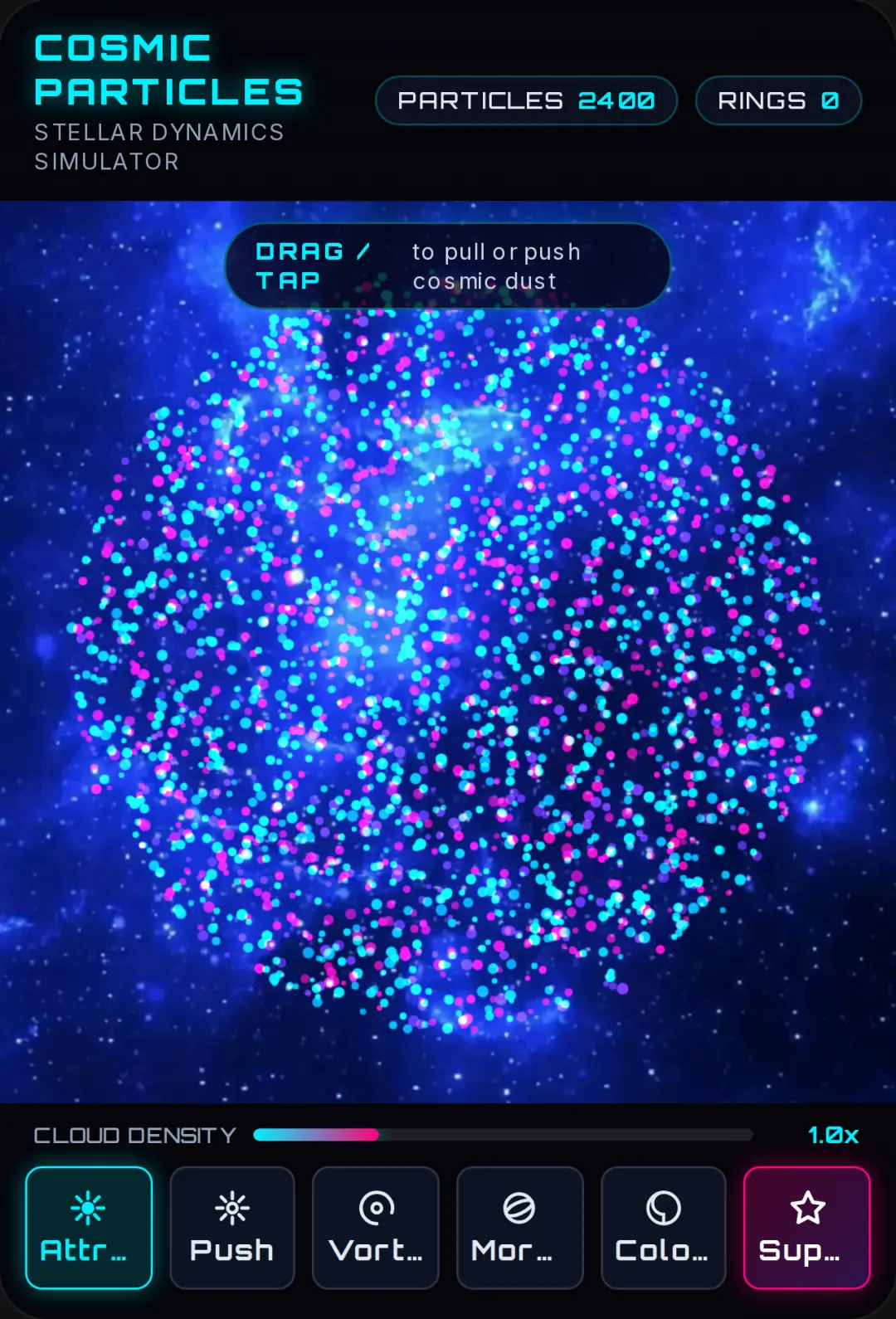 Cosmic Particles cover