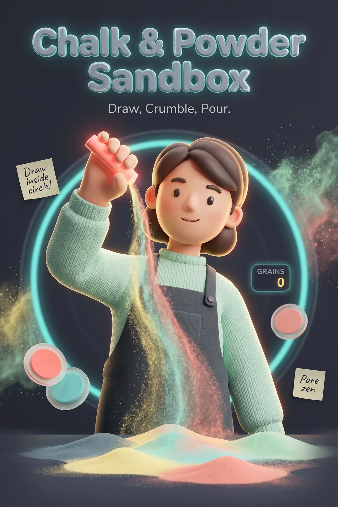 Chalk & Powder Sandbox