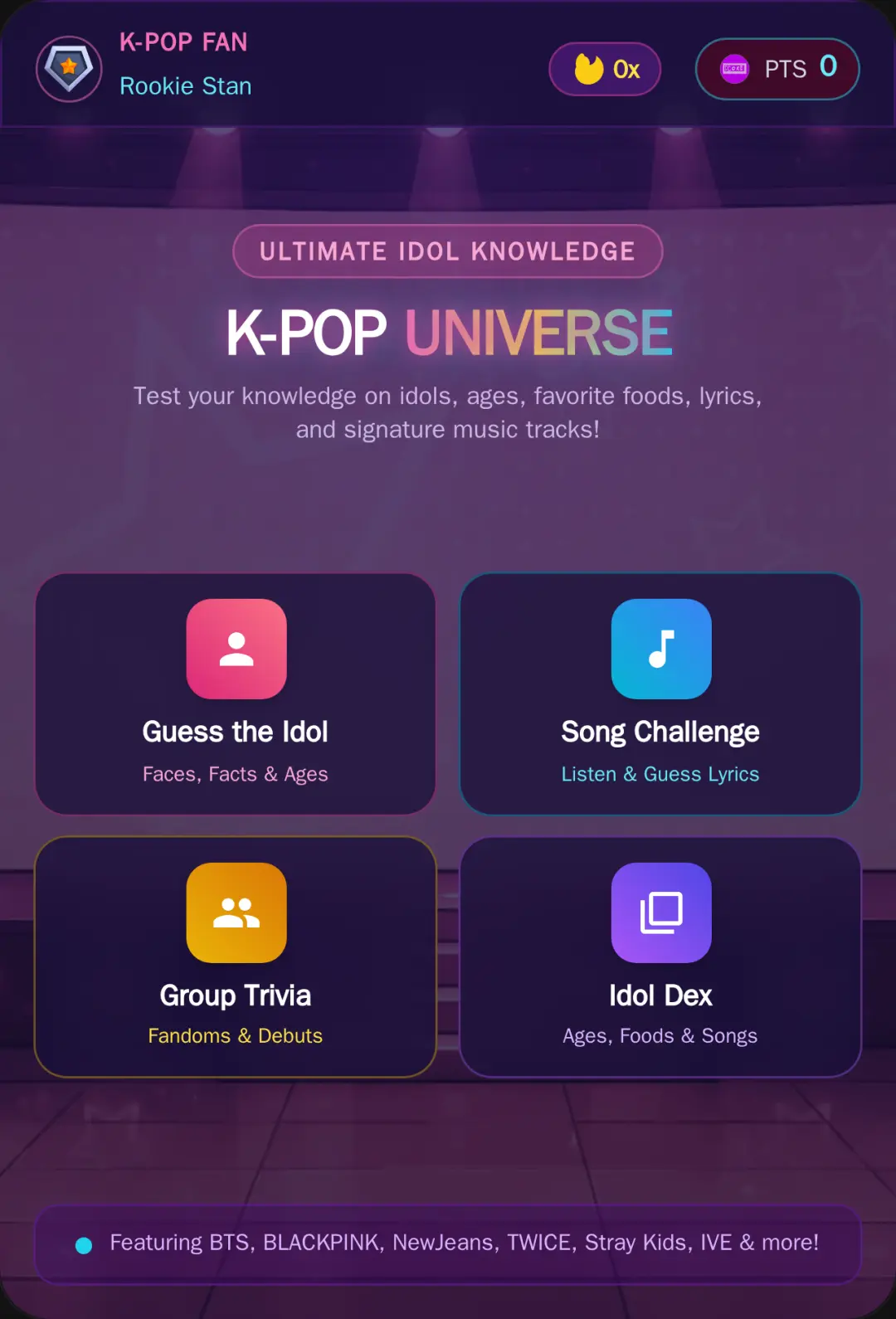 K-Pop Idol & Music Quiz cover