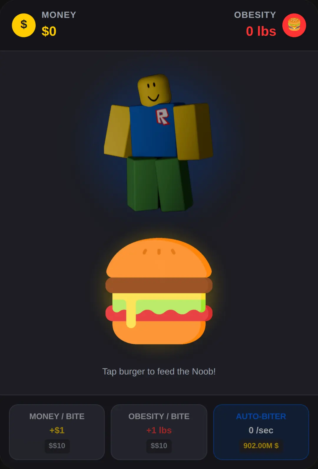 Roblox Burger Tycoon cover