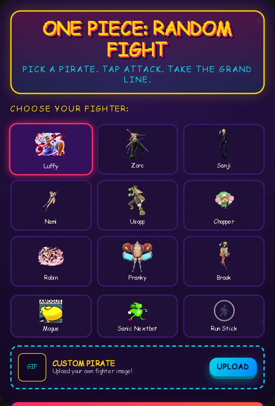 Random fight Game cover