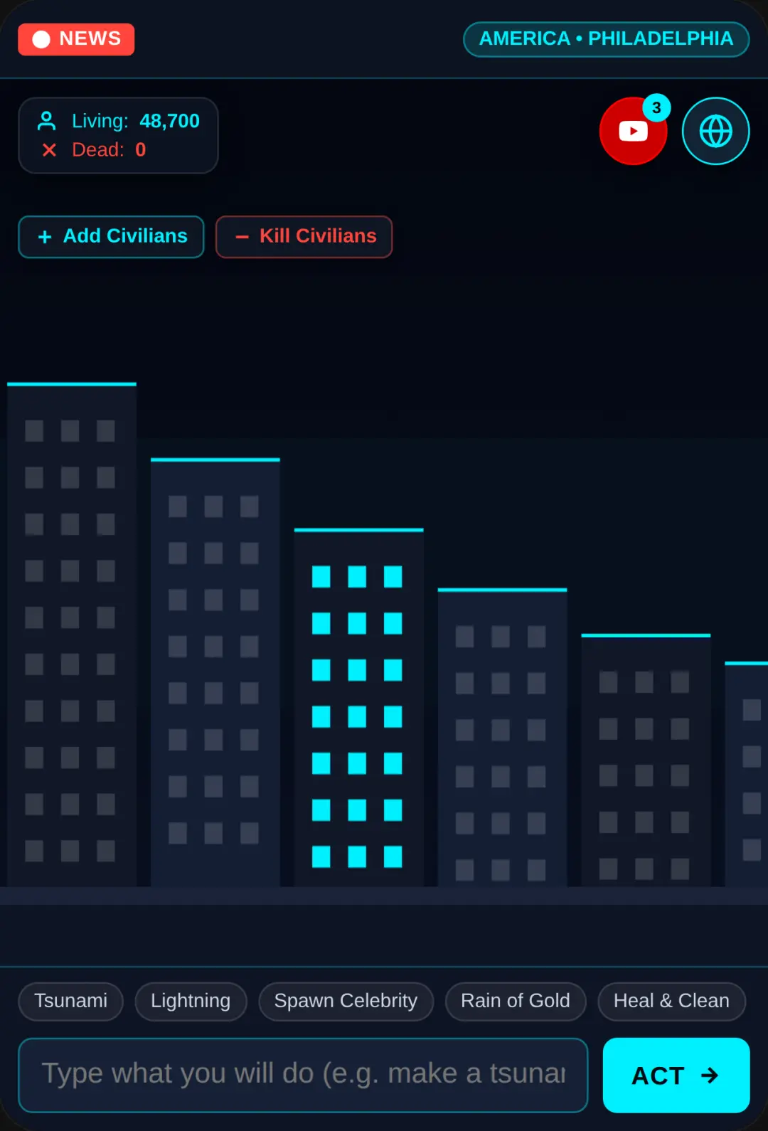 God Simulator: Omniscient City cover