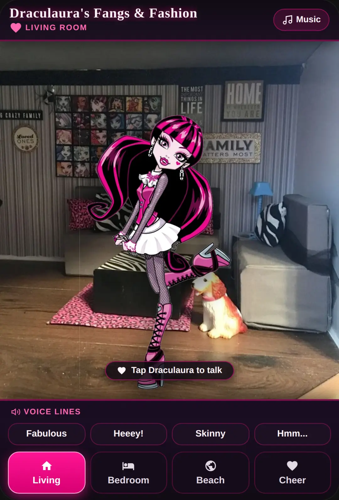 Draculaura: Rooms & Fashion cover