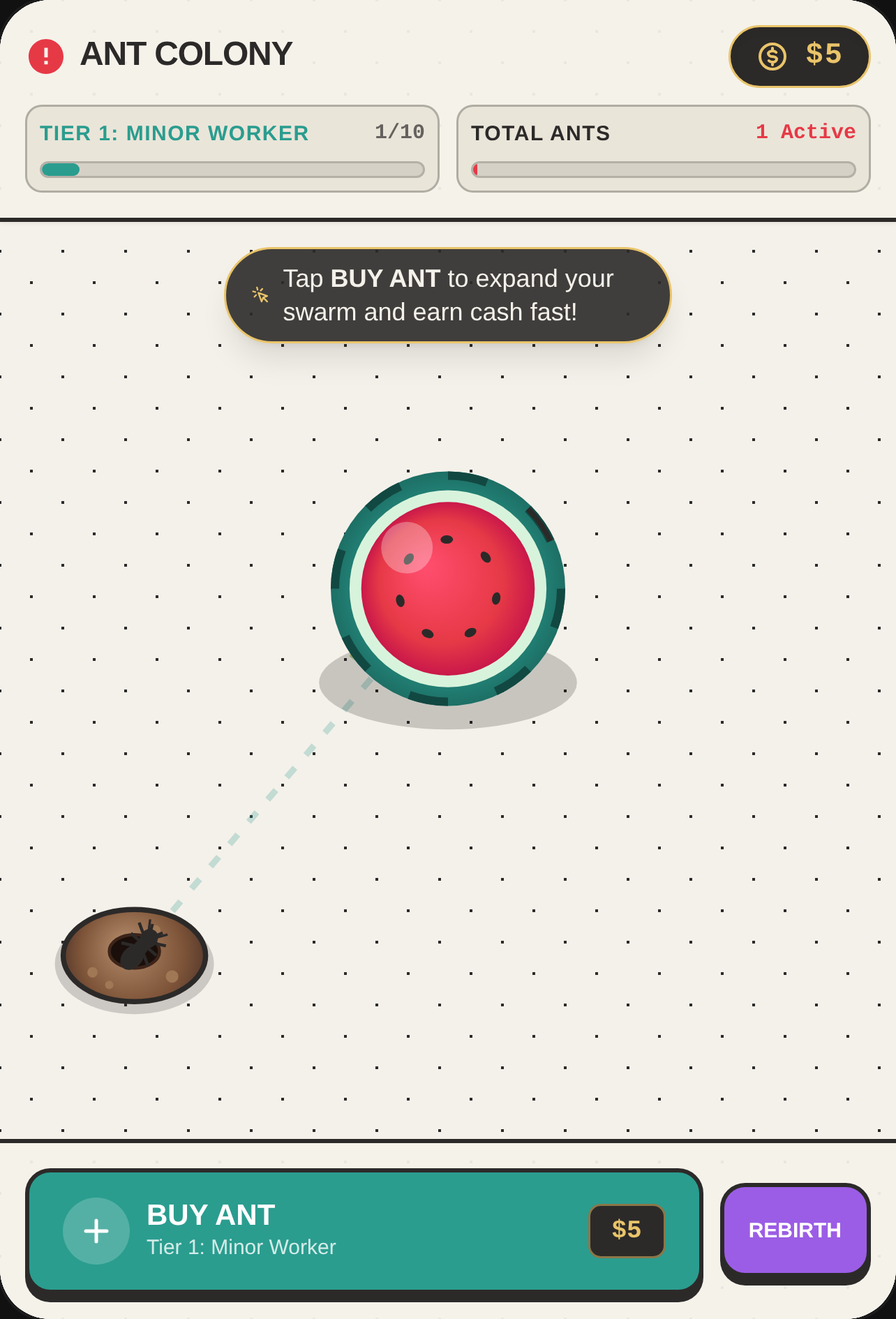Ant Colony: Watermelon Tycoon cover
