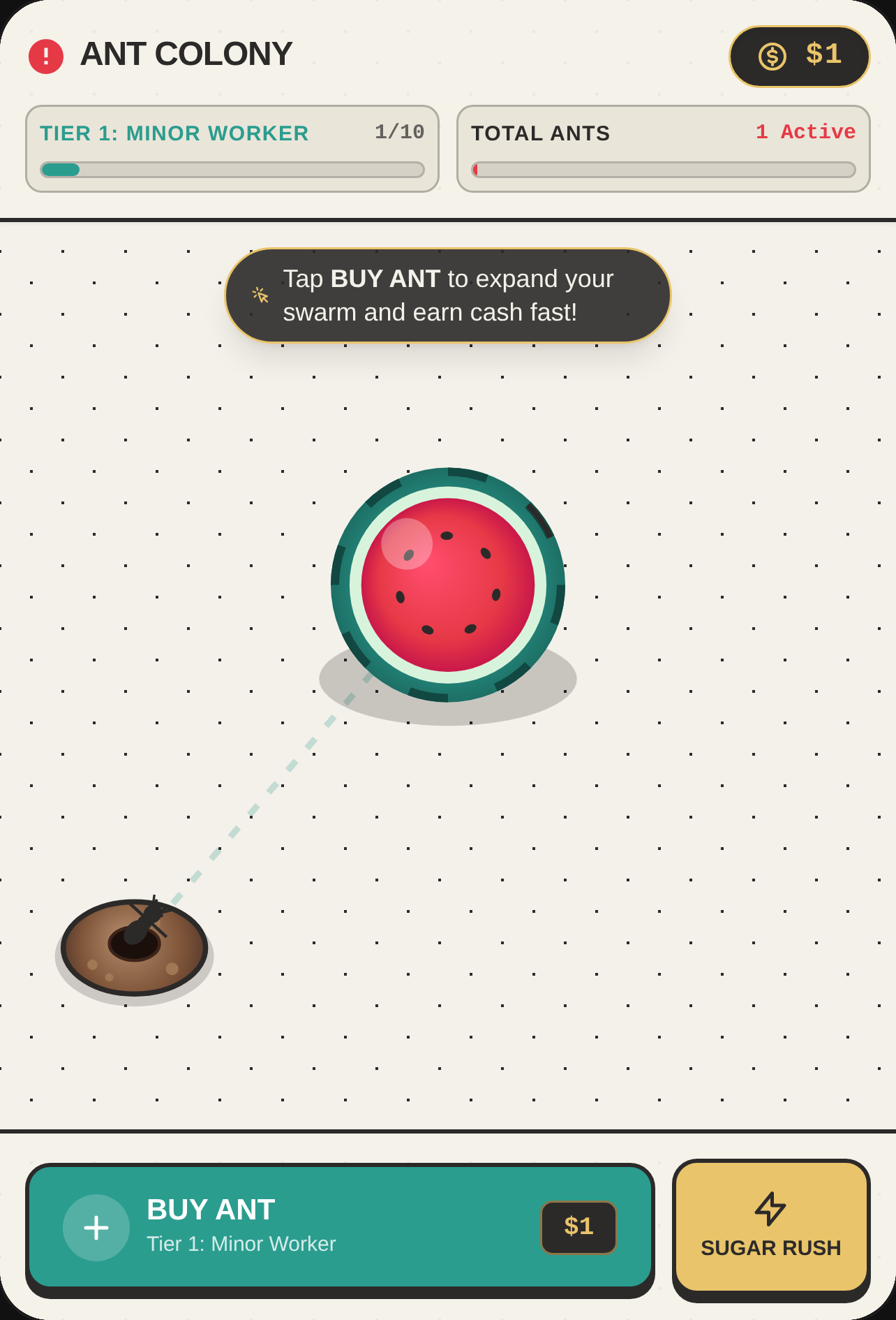 Ant Colony: Watermelon Tycoon cover