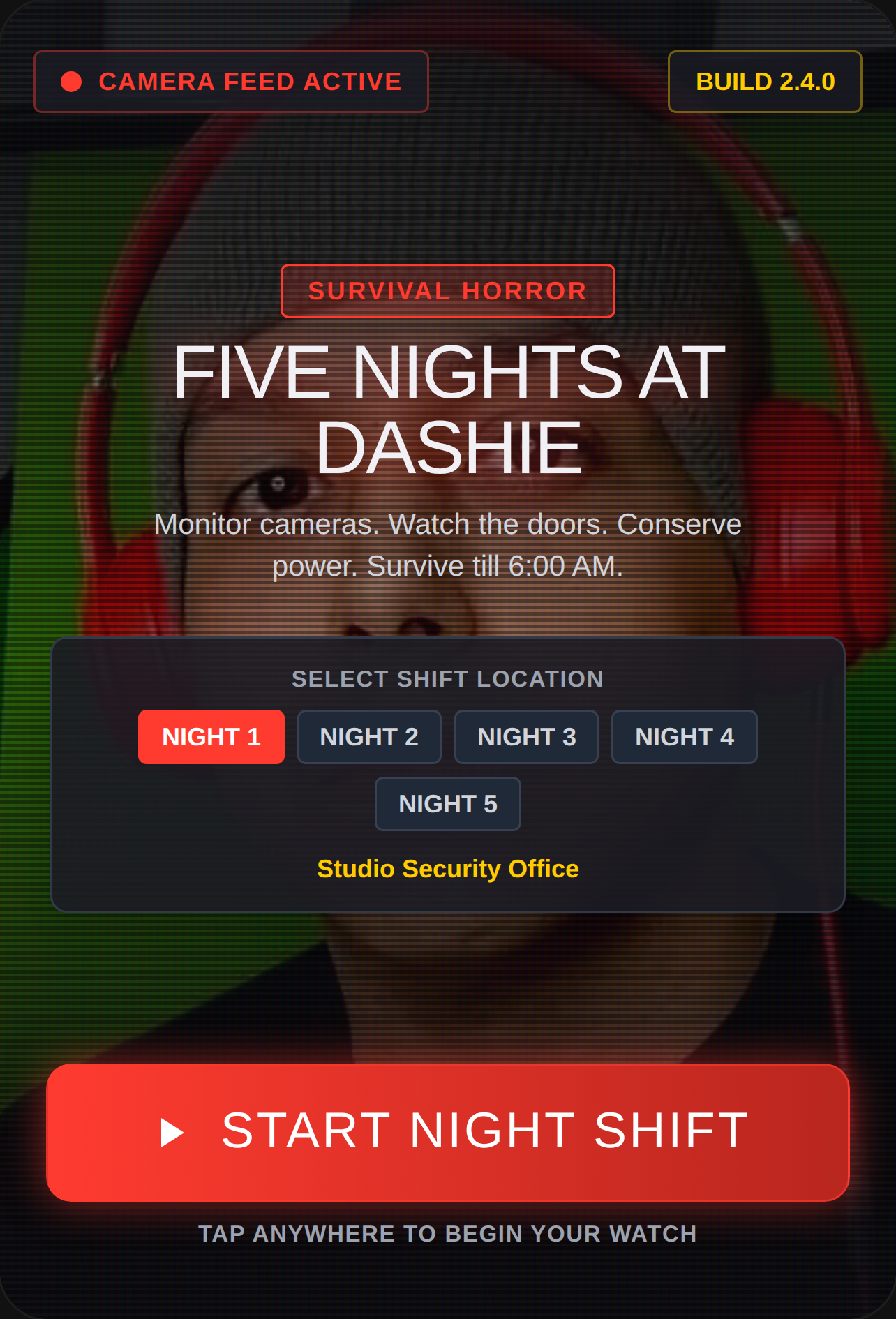 Five Nights at Dashie cover