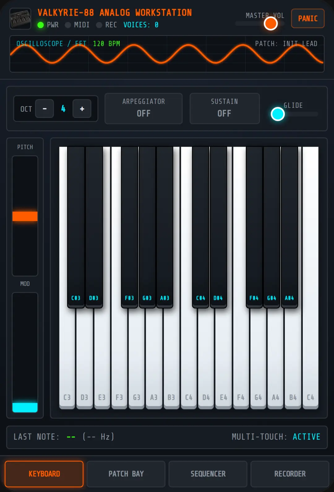 VALKYRIE-88 ANALOG WORKSTATION cover