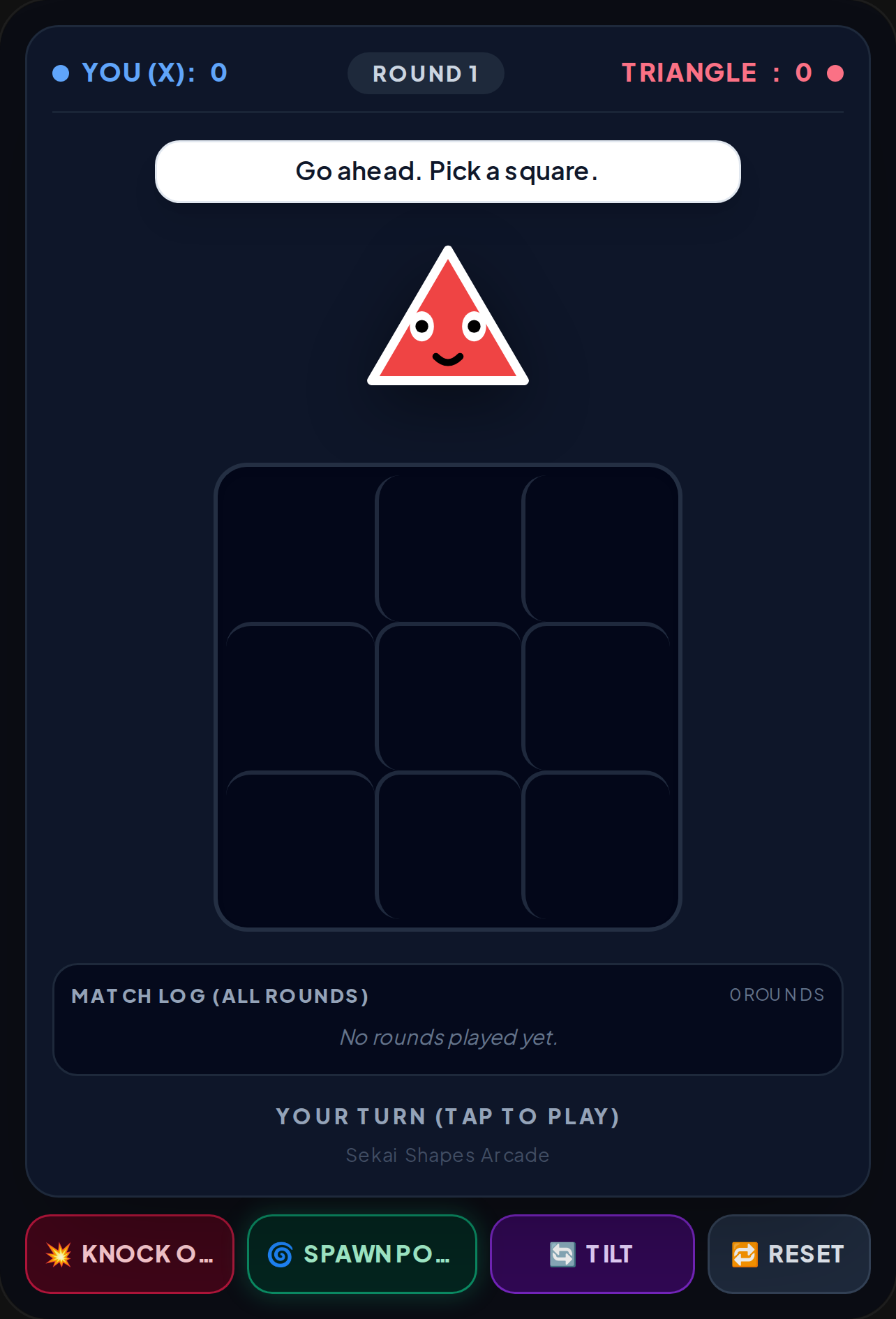 Angry Triangle Tic-Tac-Toe (update) cover