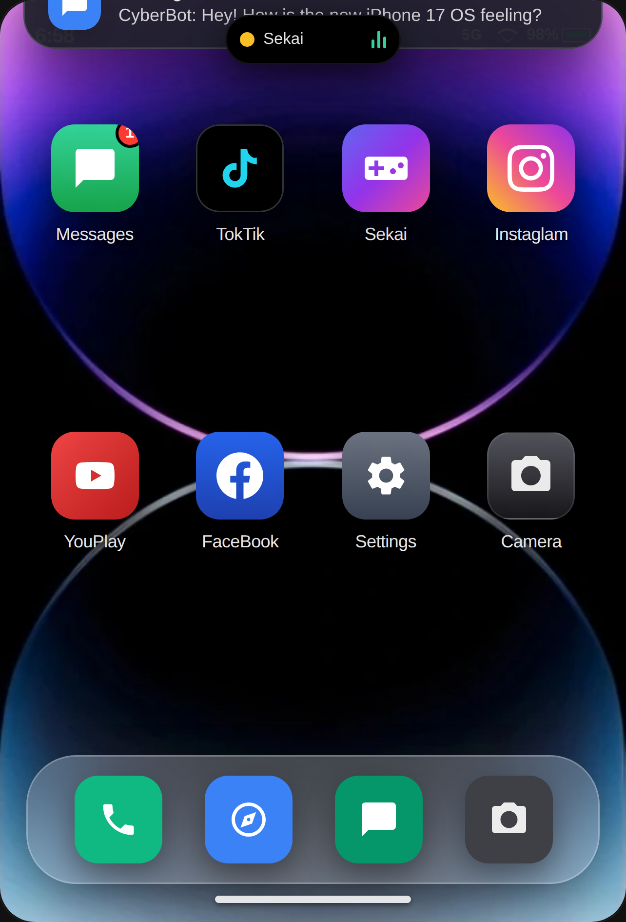 iPhone 17 OS Simulator cover