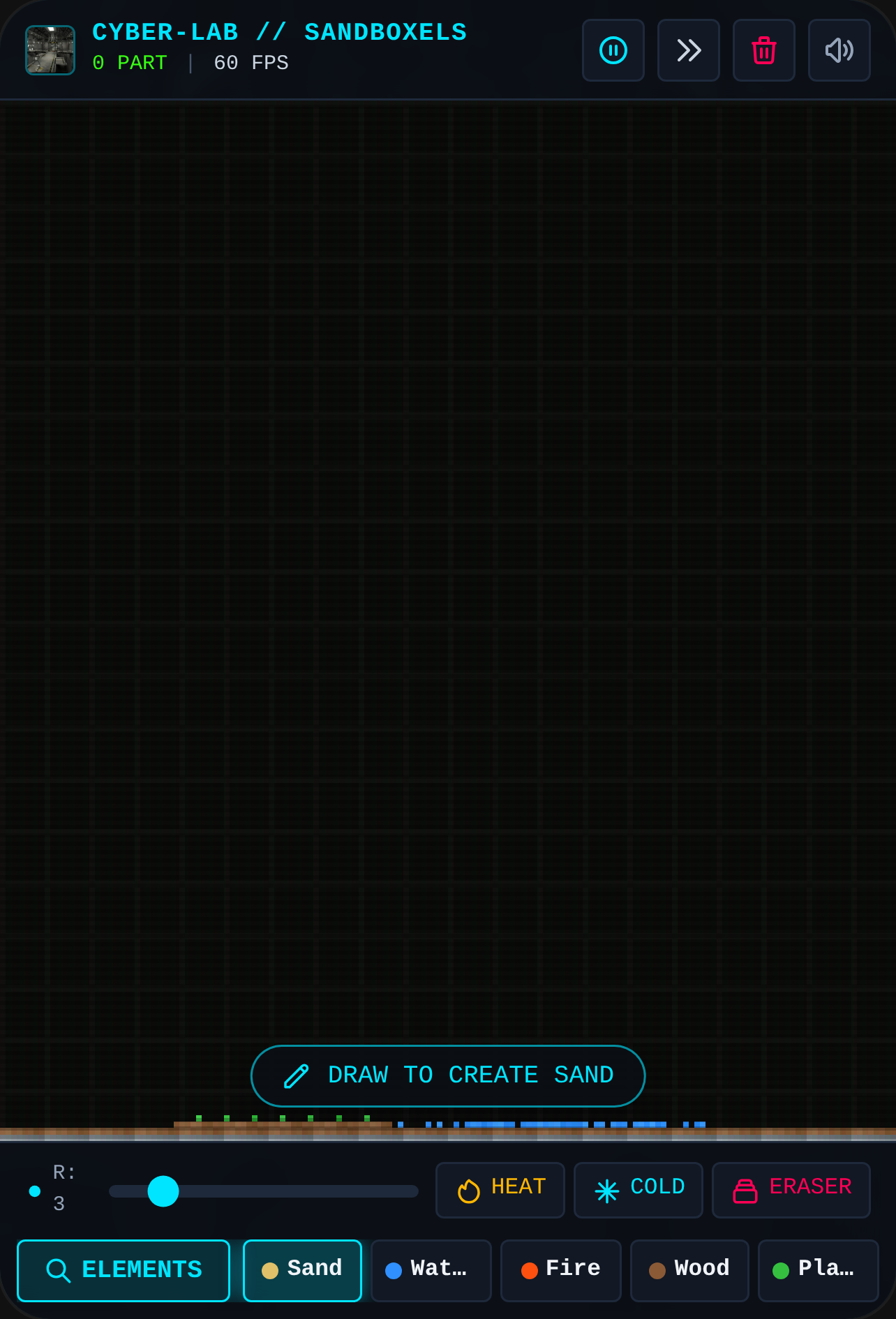 Sandboxels Lab - Elemental Simulation cover