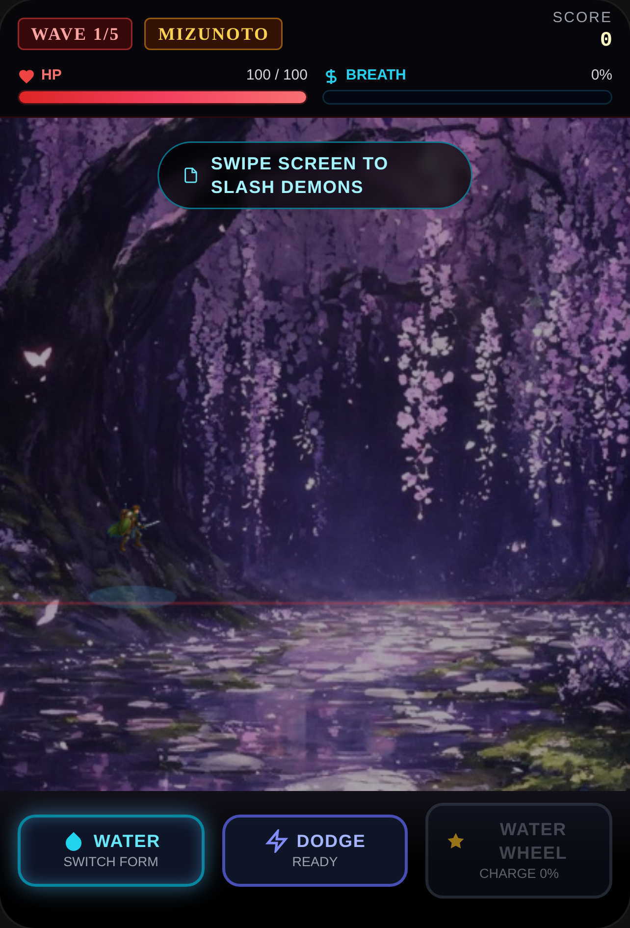 Demon Slayer: Breathing Blade cover